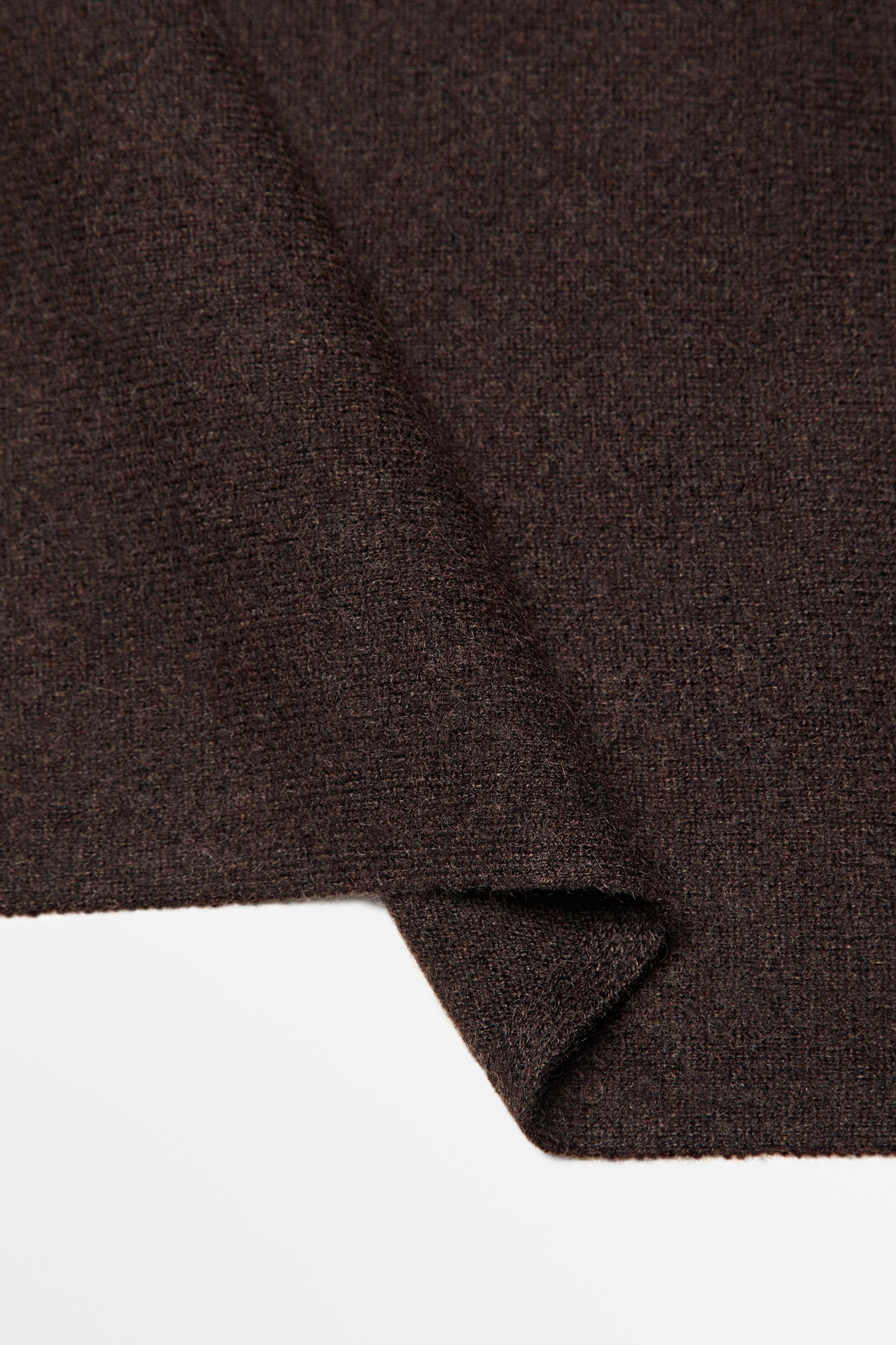 100% Cashmere Scarf — BROWN