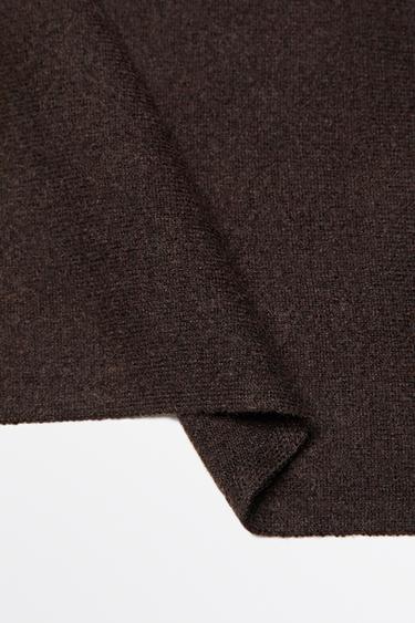 100% Cashmere Scarf — BROWN 7