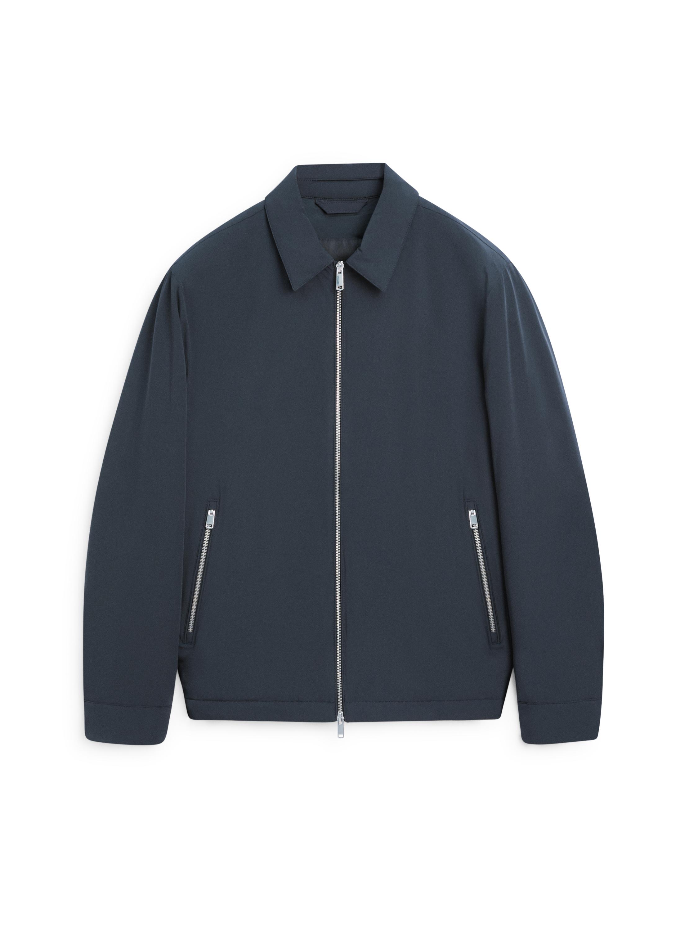 Short jacket with pocket details — NAVY BLUE