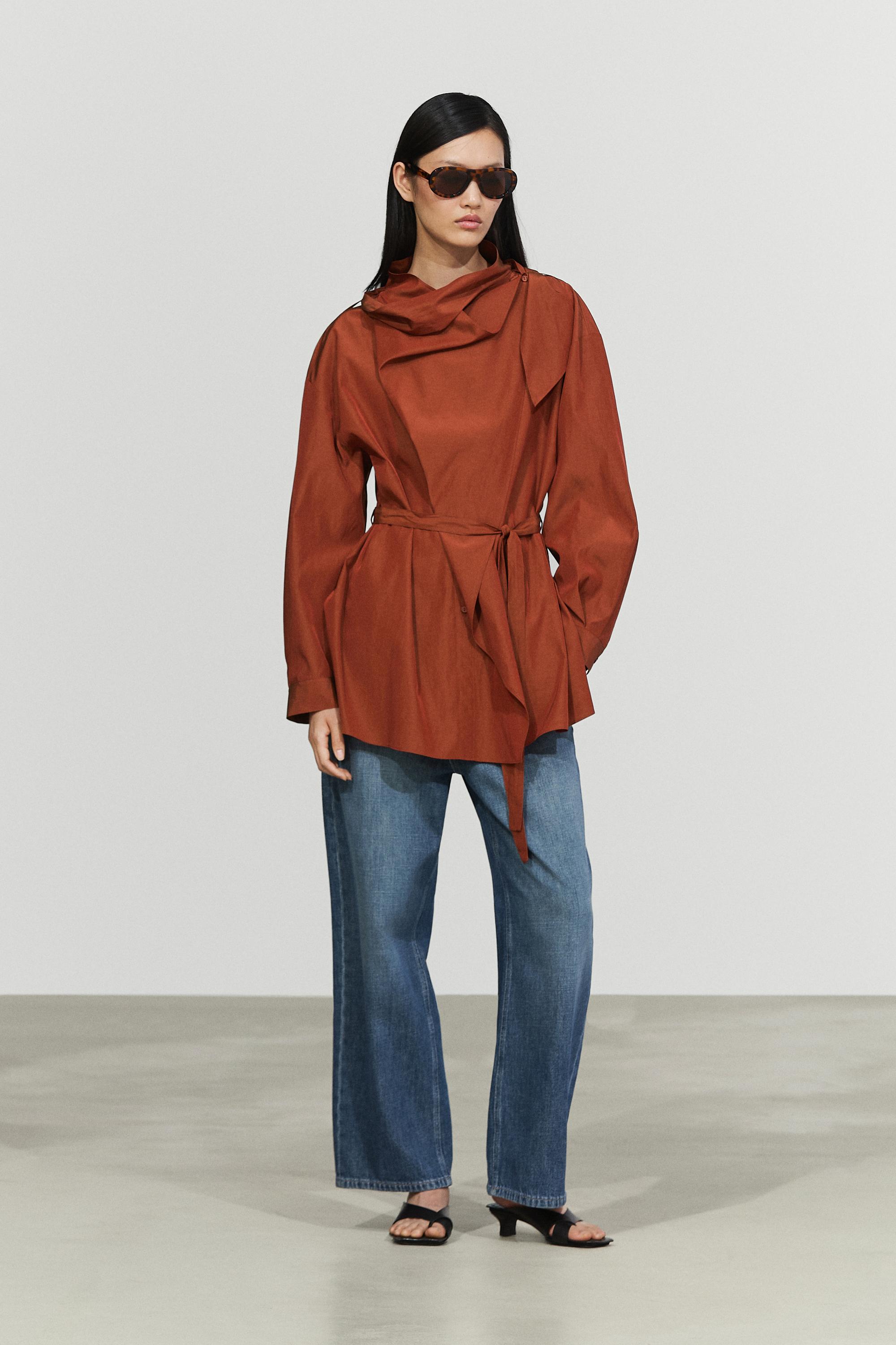 Mid-waist cropped wide-leg jeans — MEDIUM BLUE