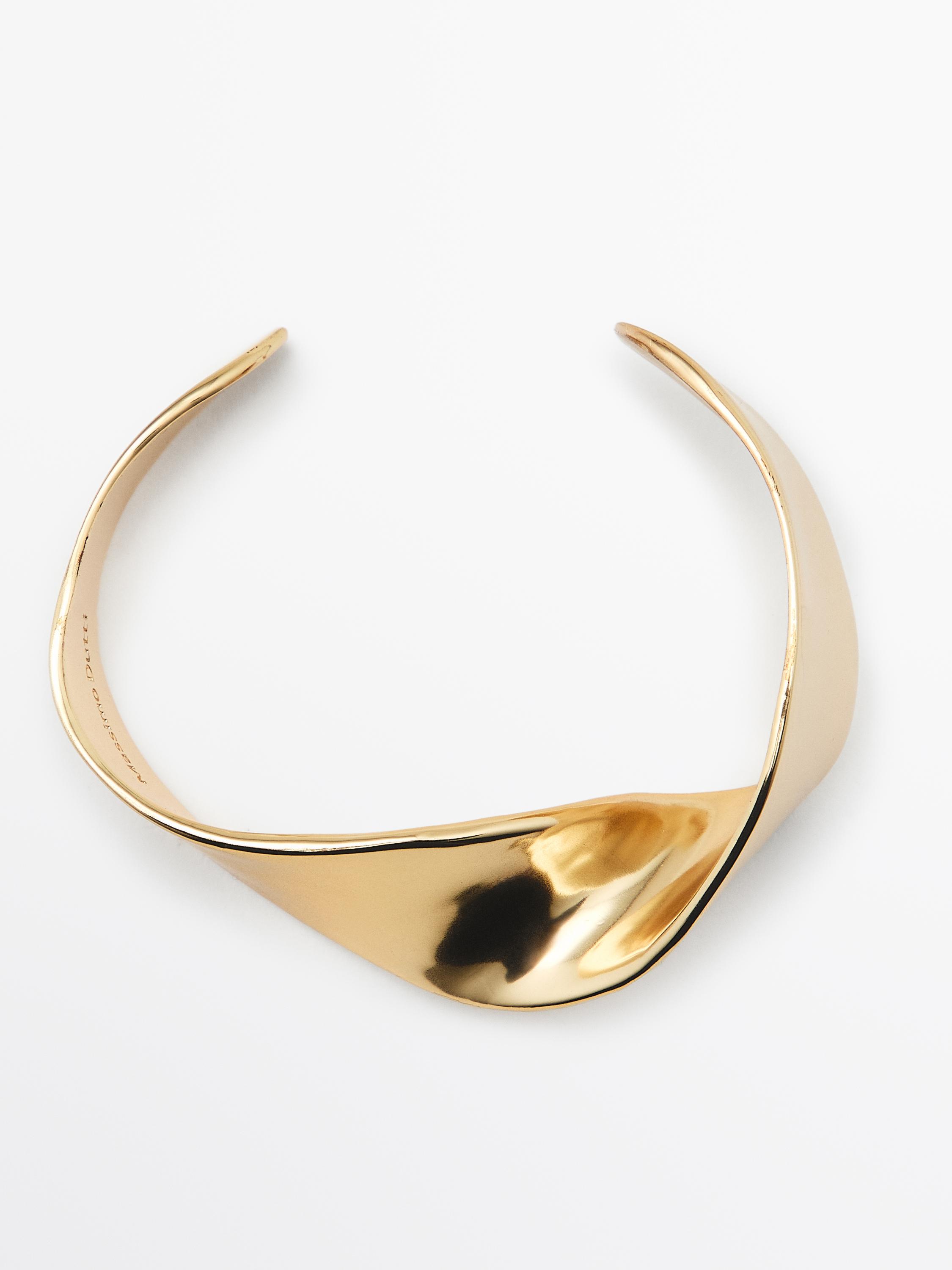 Pulsera ancha textura