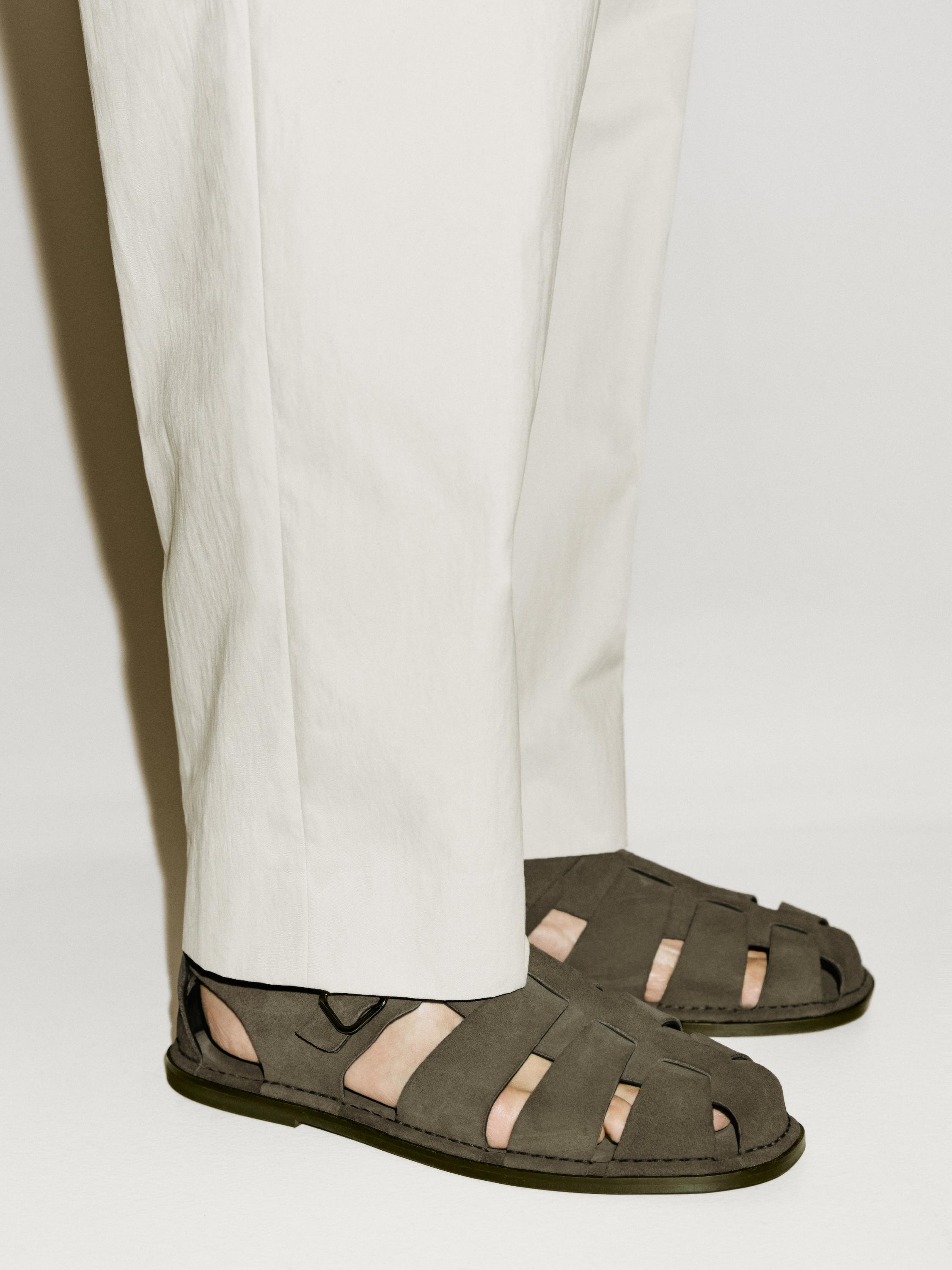 Leather cage sandals - Limited Edition