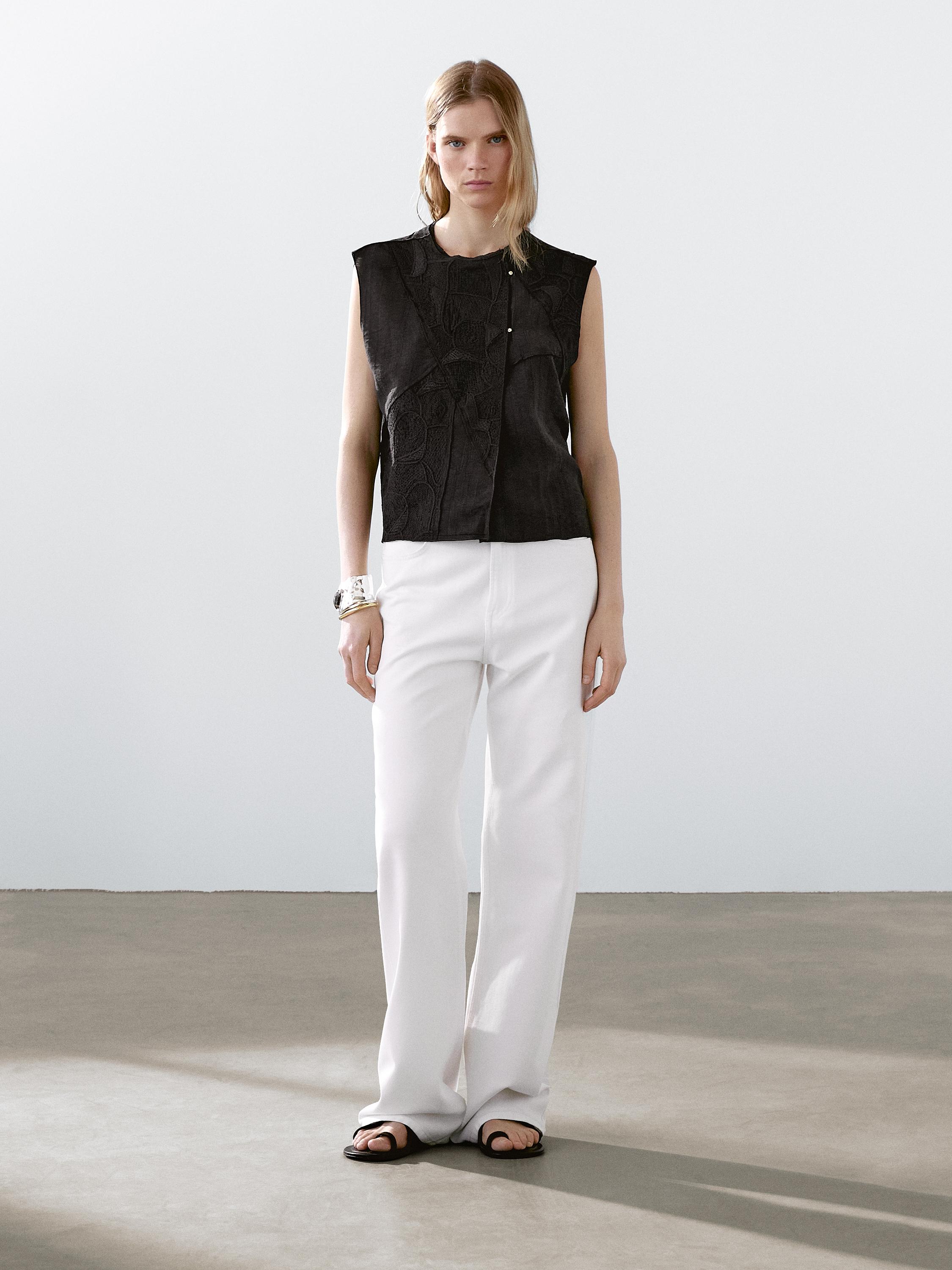Embroidered waistcoat