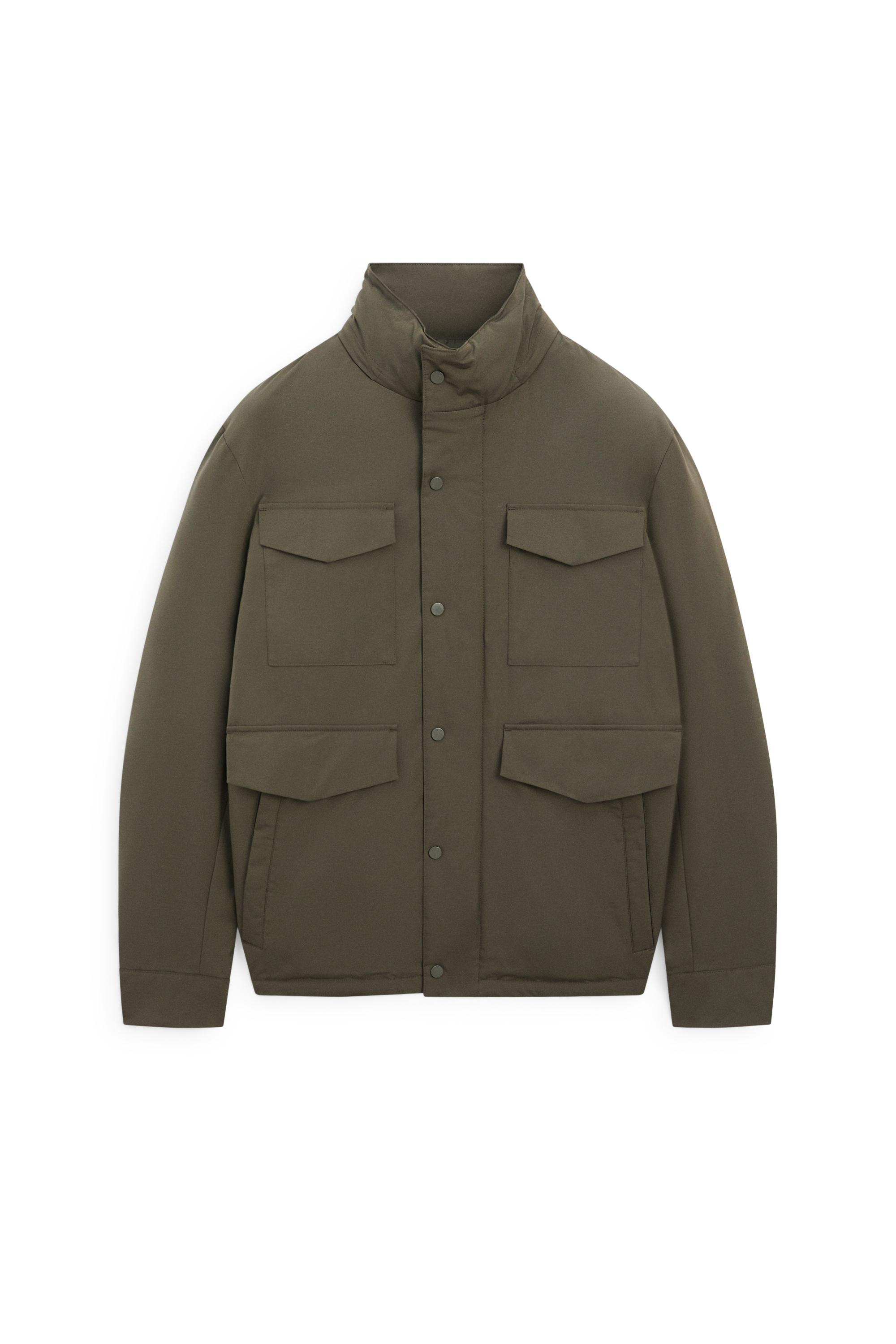 Massimo Dutti Cepli şişme mont görsel 2
