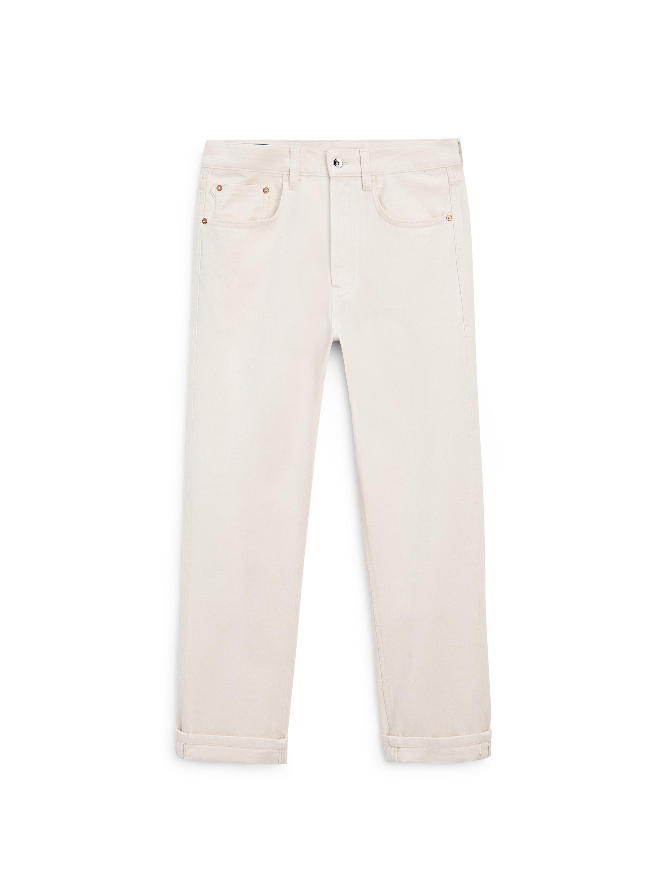 Selvedge fit jeans — CREAM