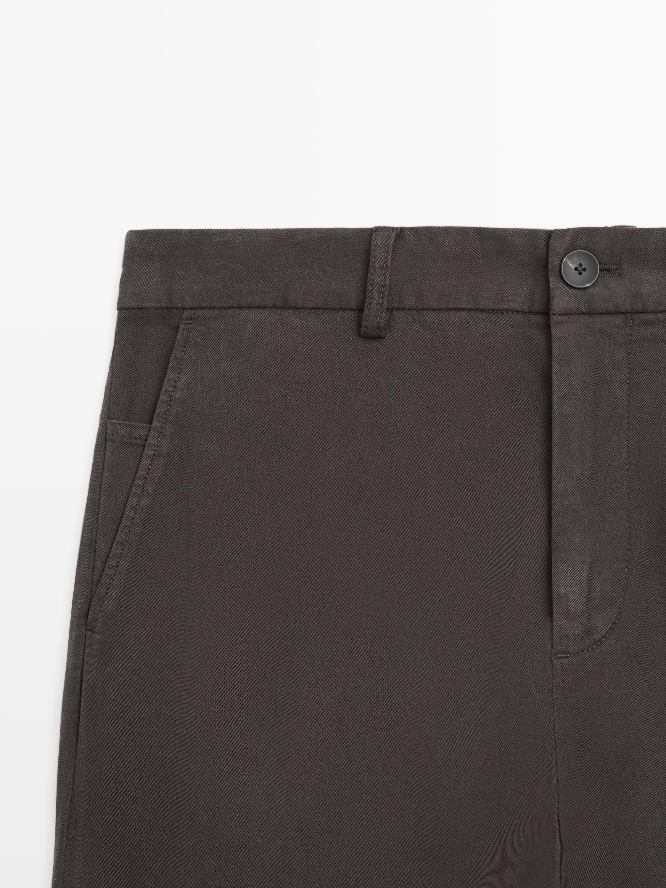 Jogger fit trousers — BROWN
