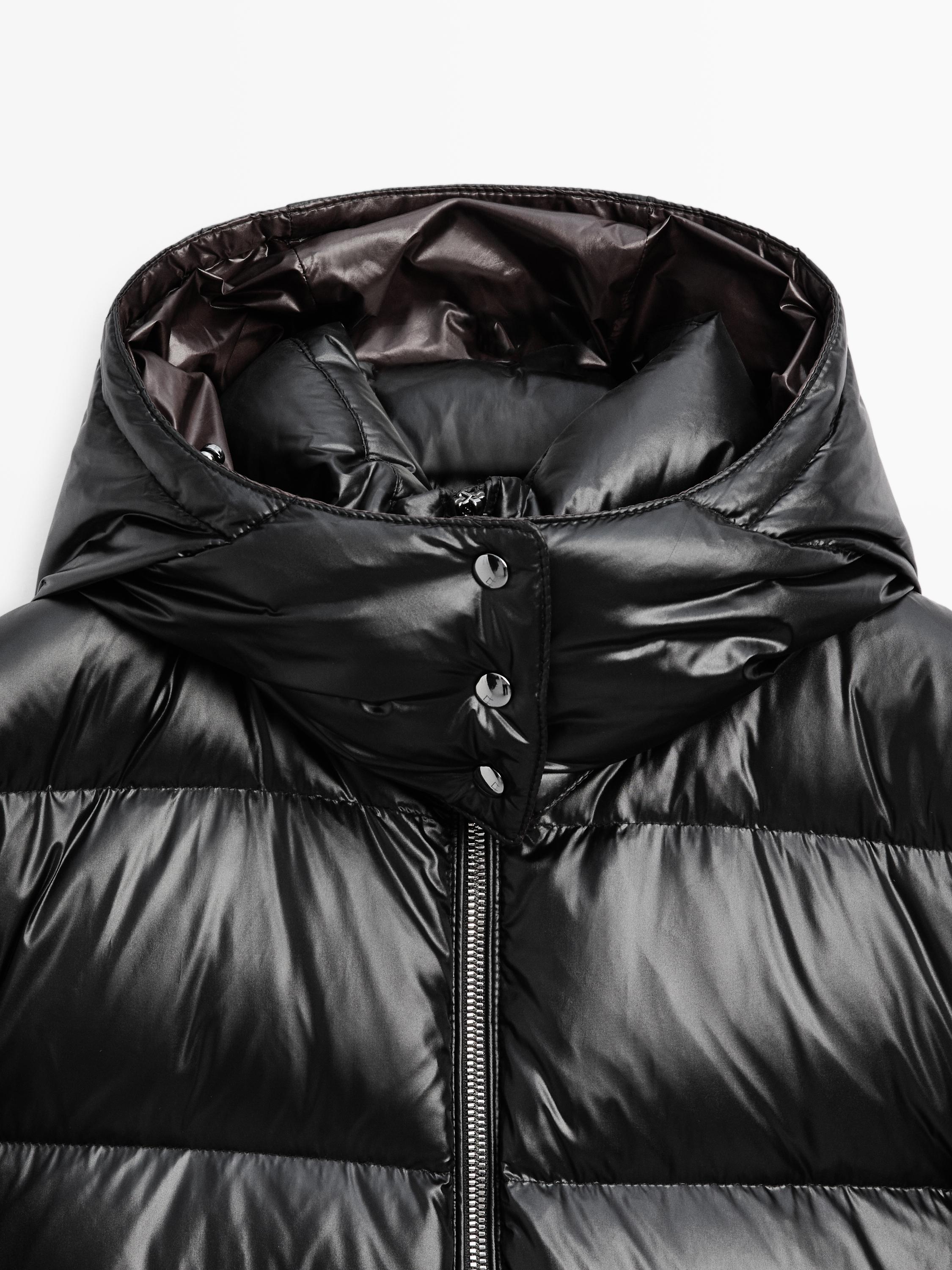 Water-repellent puffer jacket