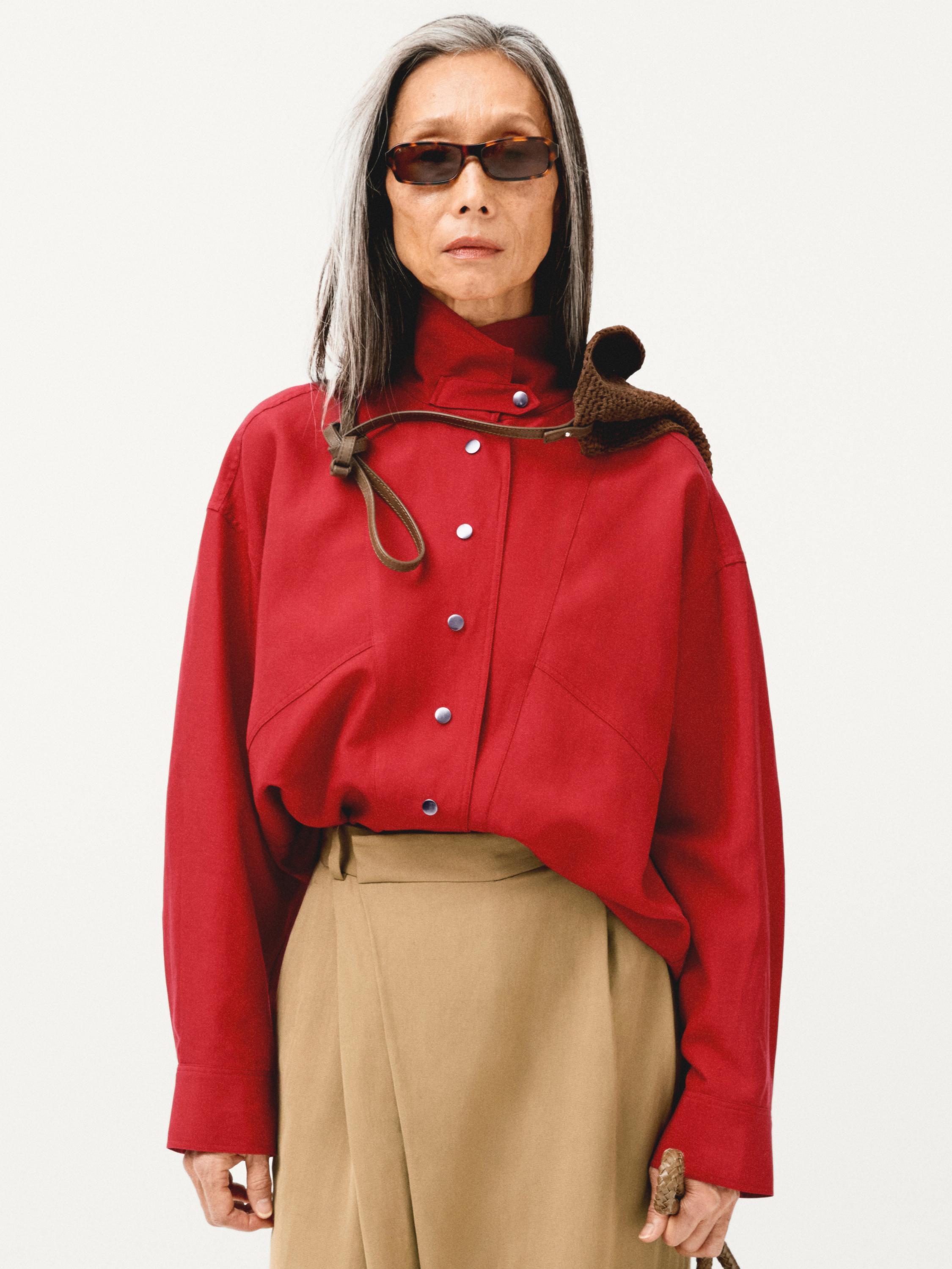 Flowing pareo trousers — BEIGE