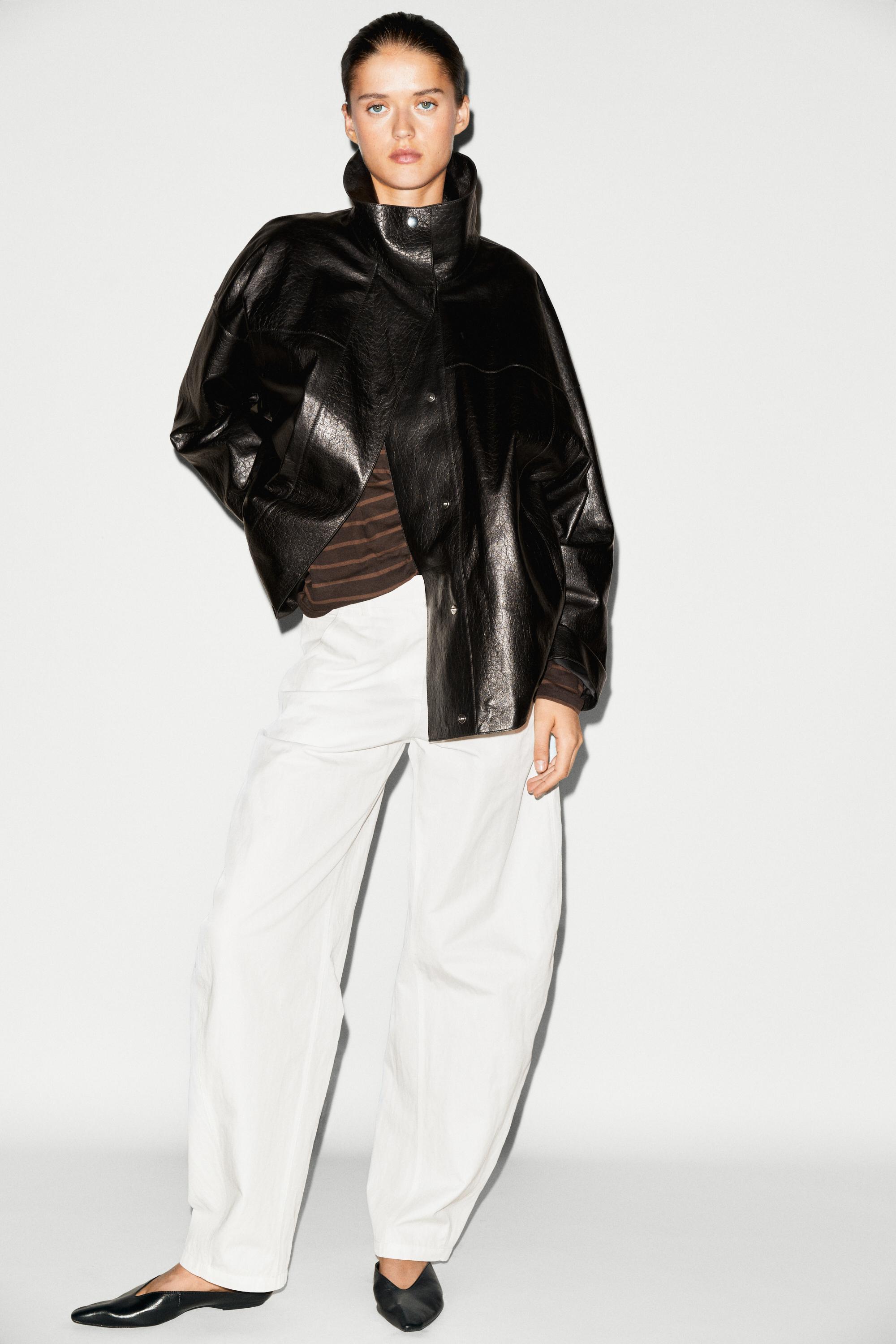 Cotton cargo pants — WHITE