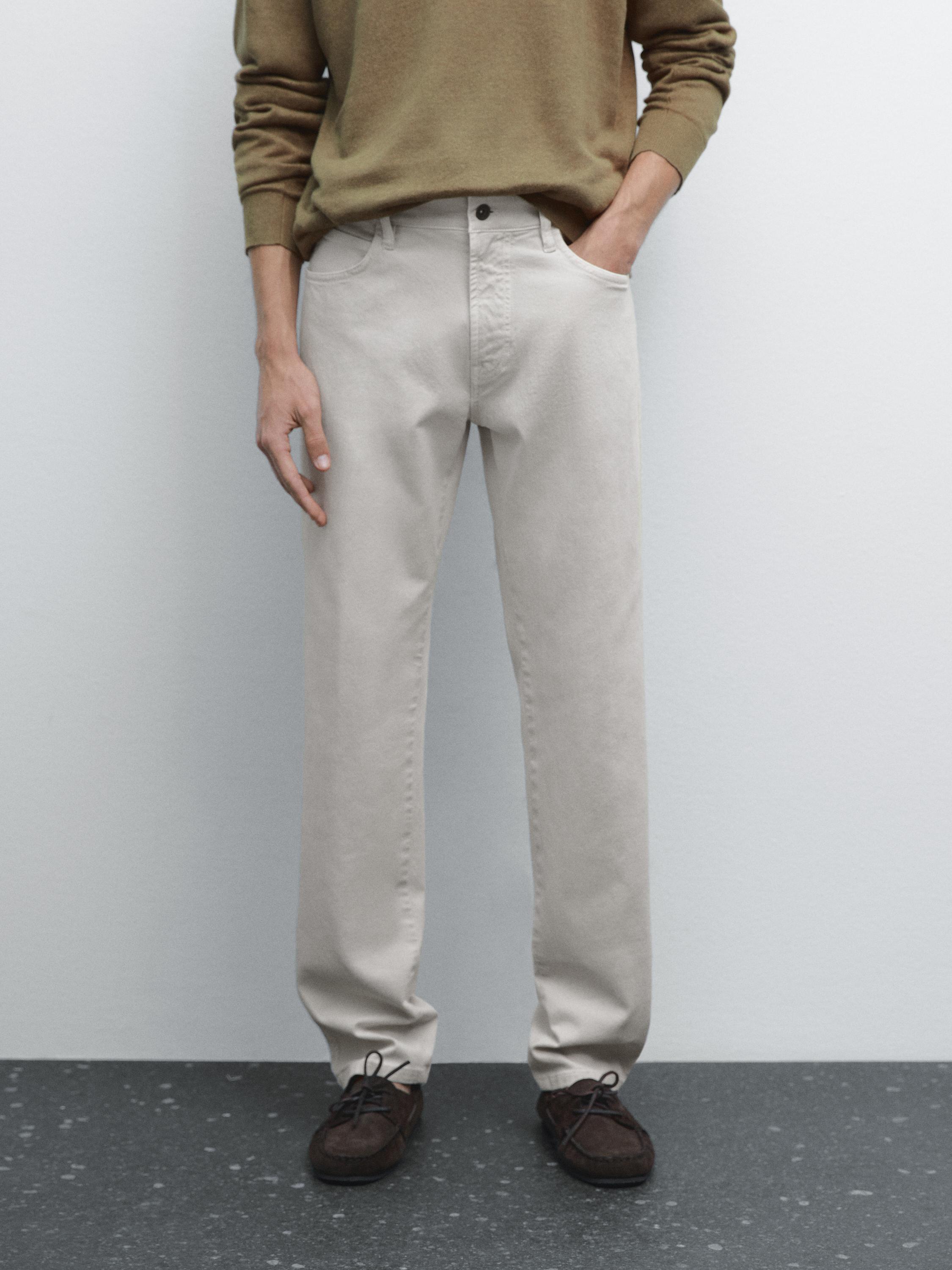 Tapered fit jeans