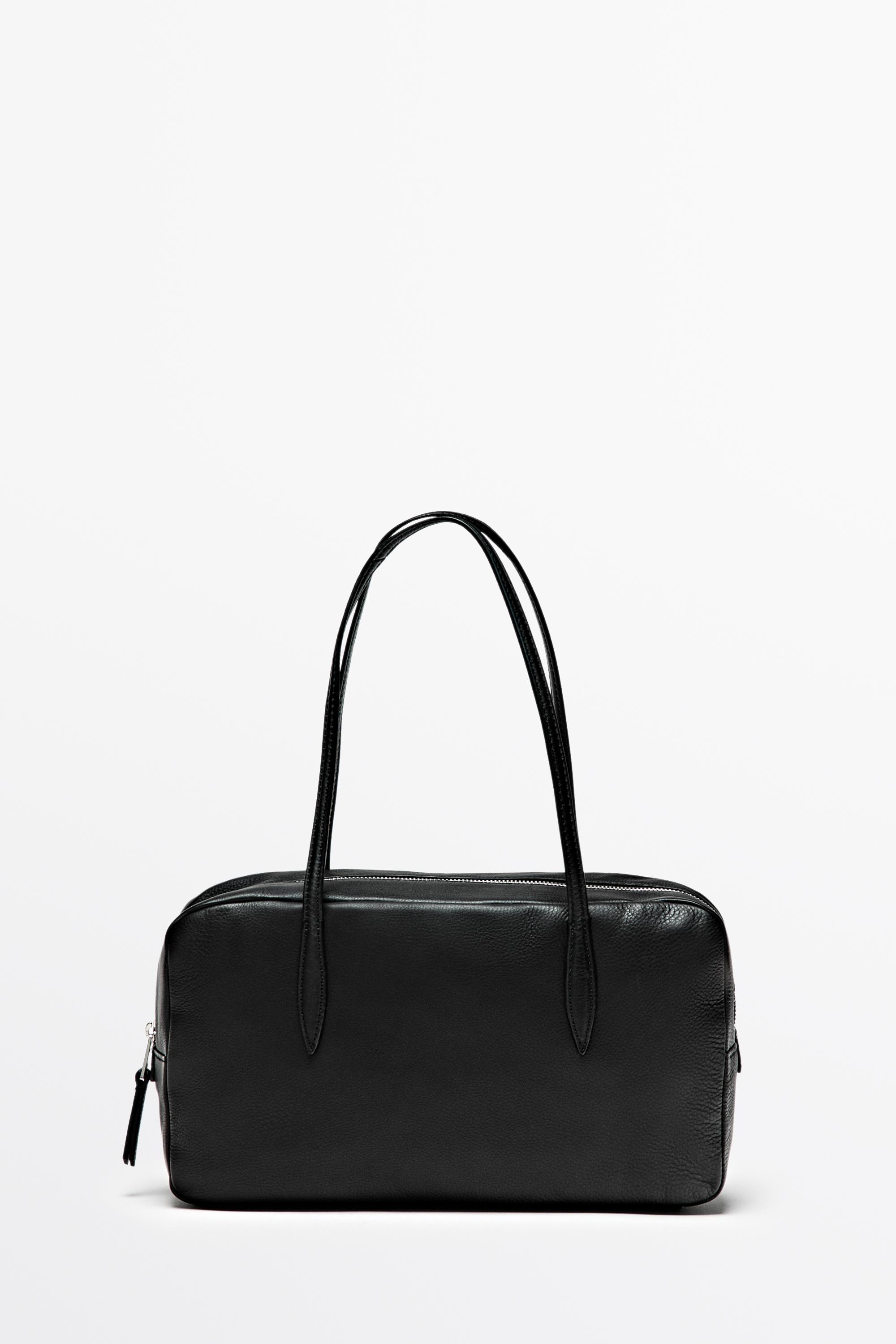 Mini nappa leather duffle bag
