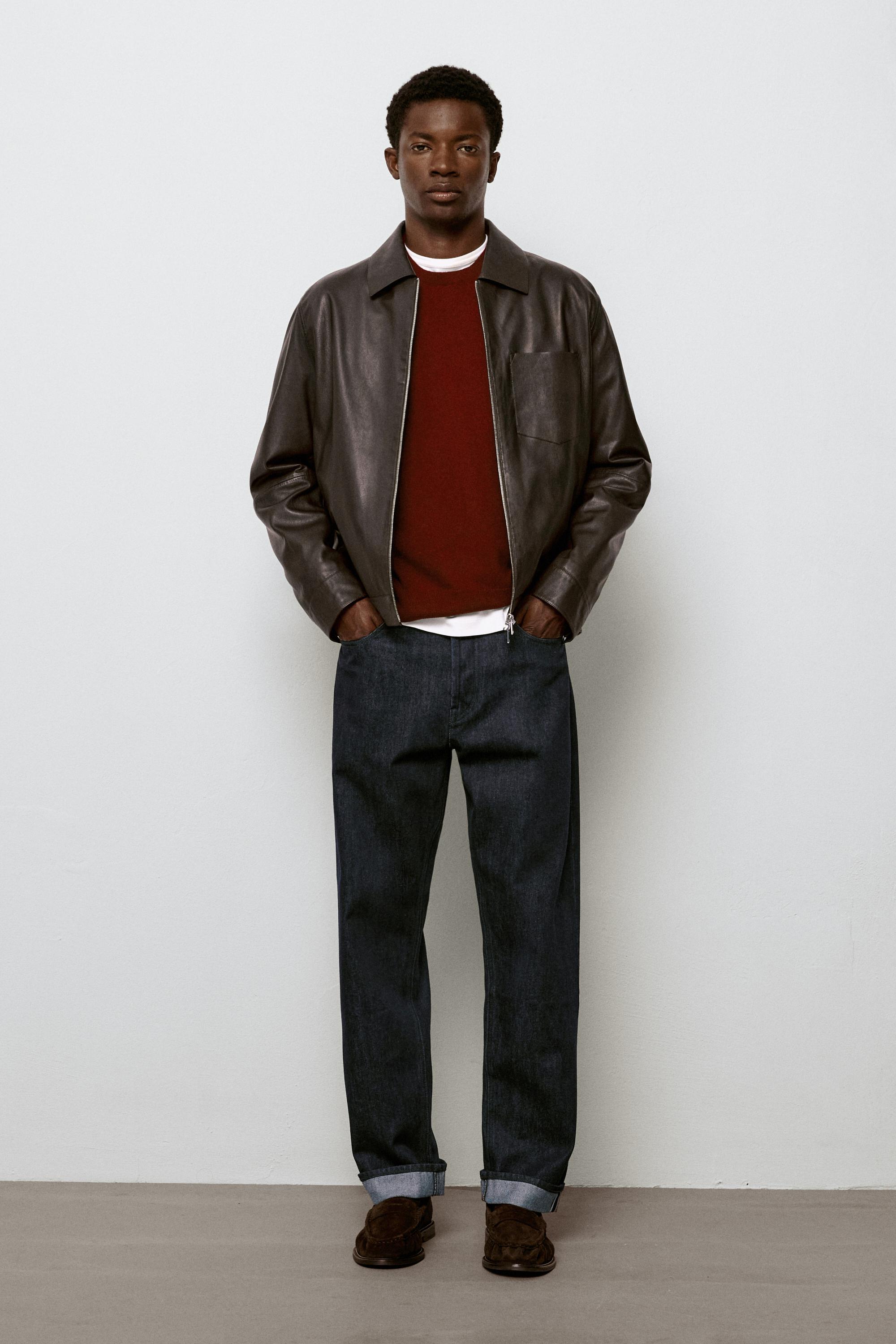 Selvedge fit jeans — NAVY BLUE