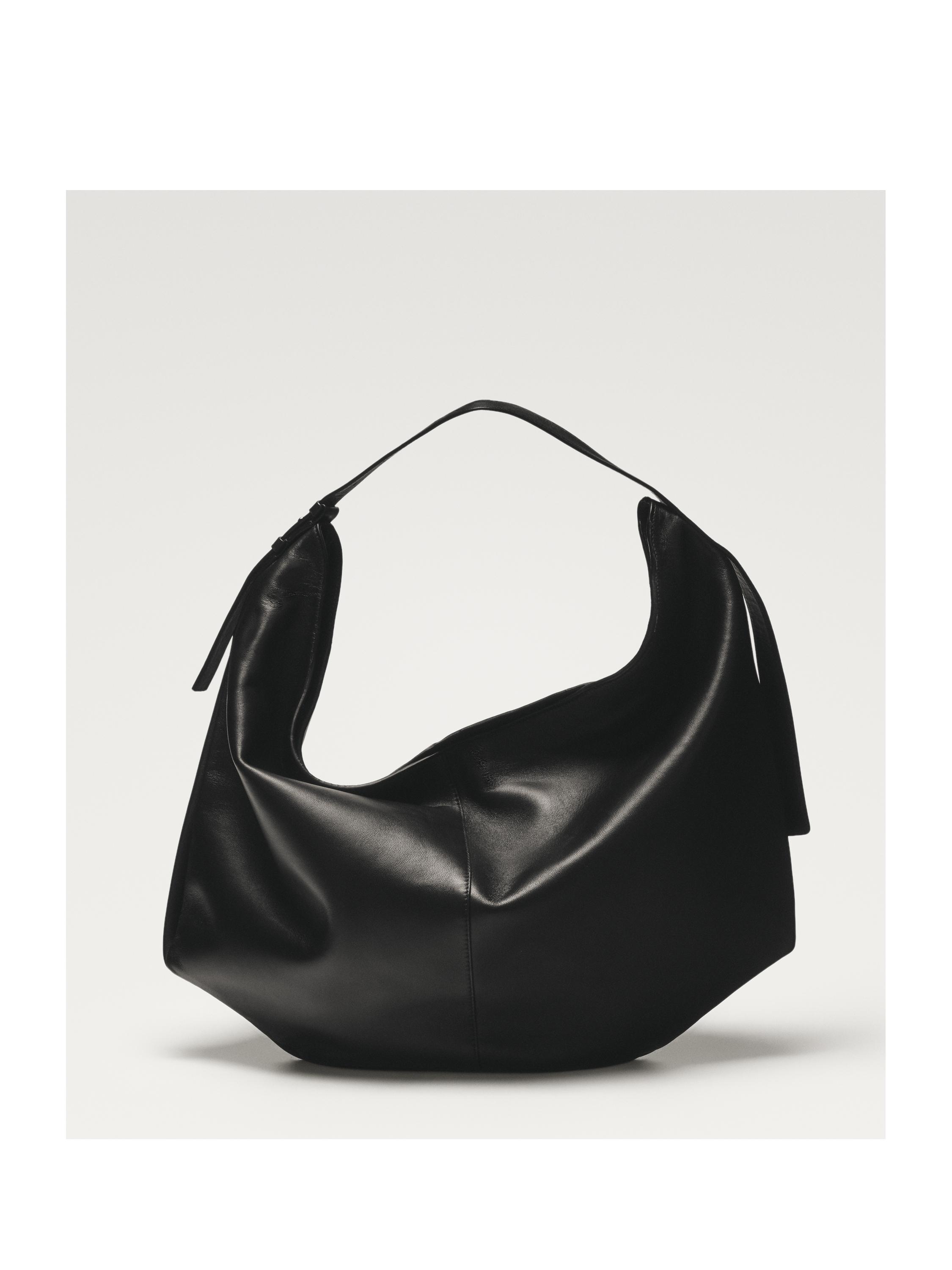 Medium nappa leather bag · Black · Bagsâ Andâ Backpacks | Massimo