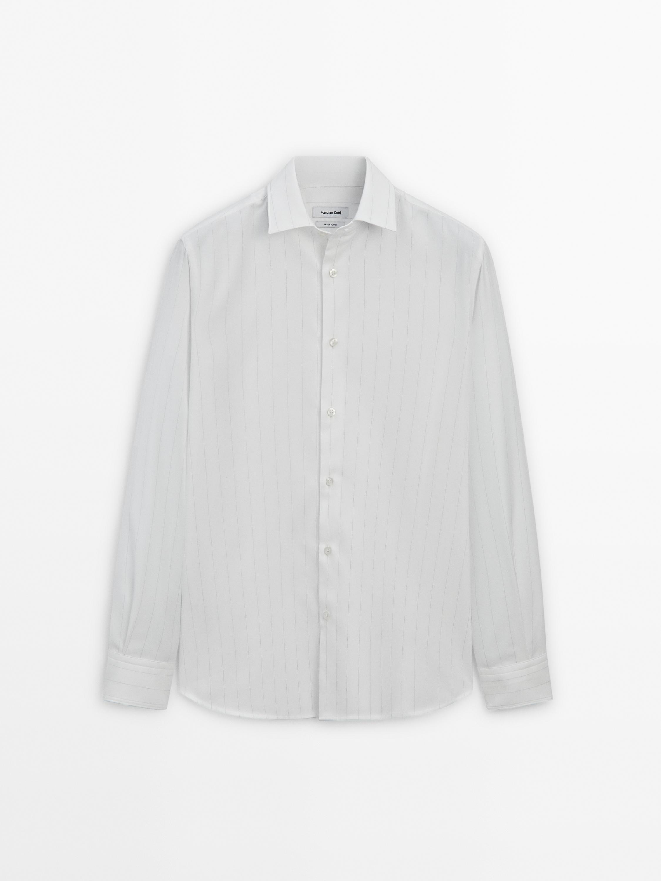 Prugasta košulja regular fit od 100 % pamuka