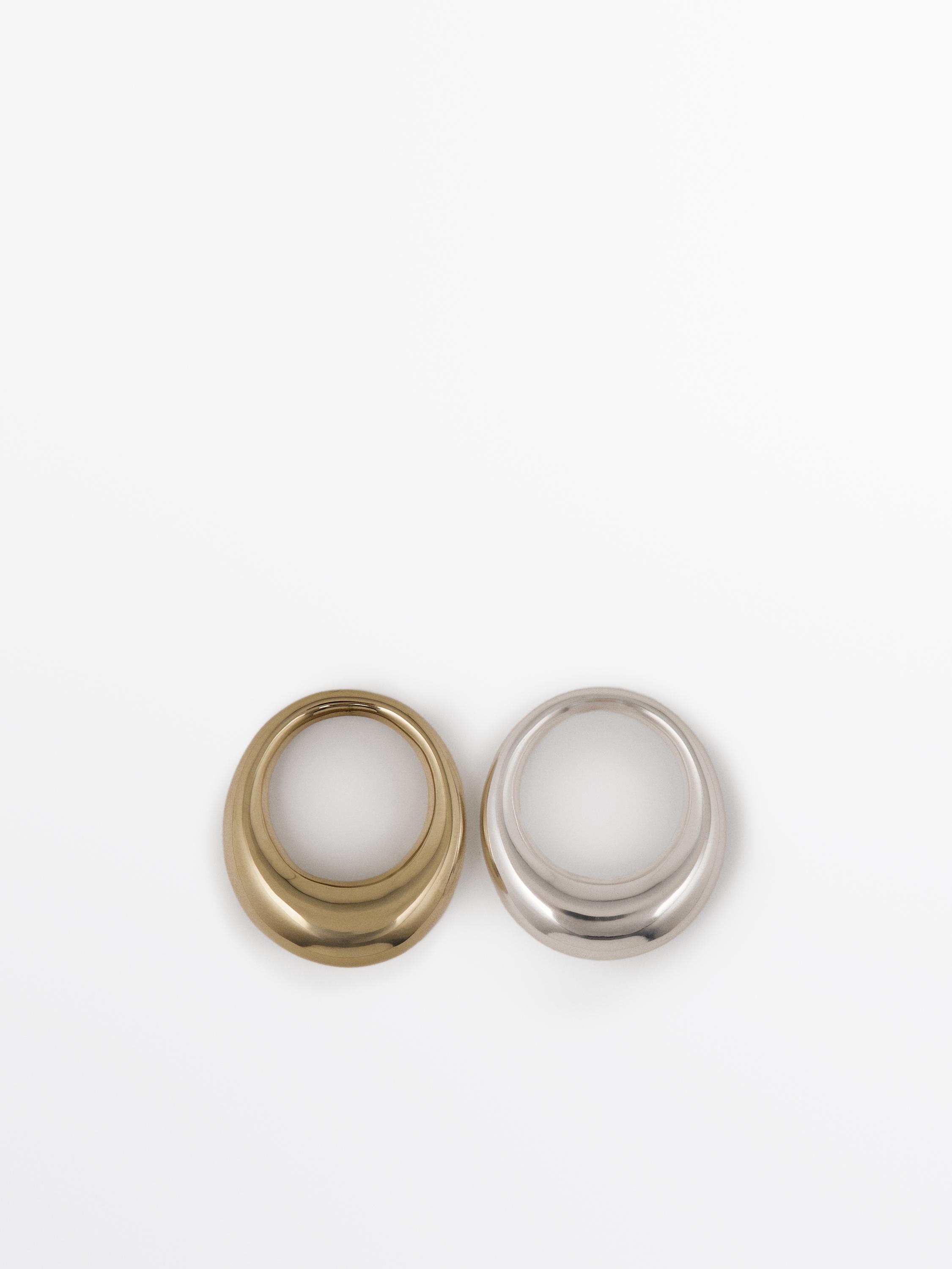 Pack mit ovalen Ringen
