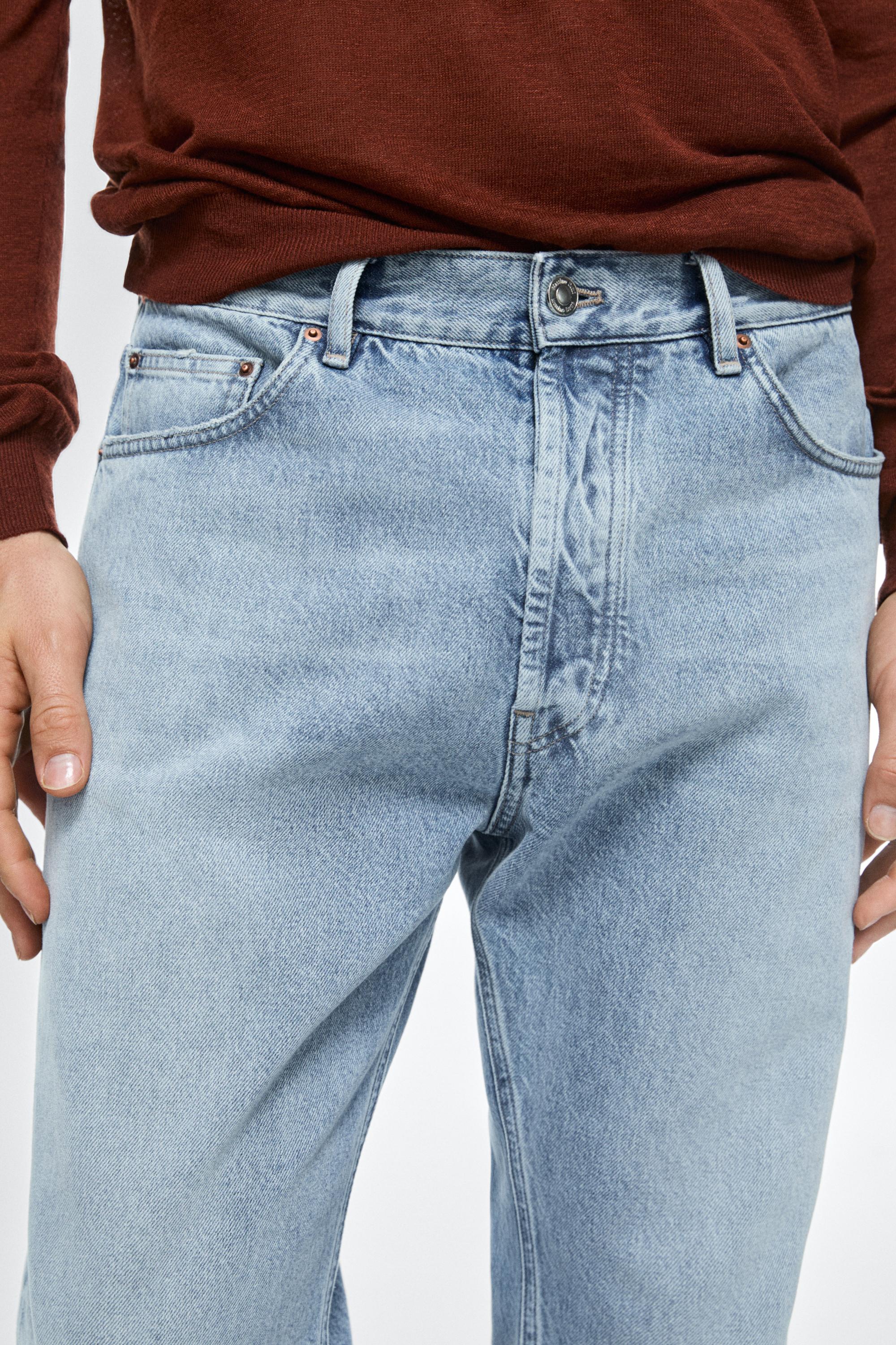 Straight-leg jeans — Light Blue