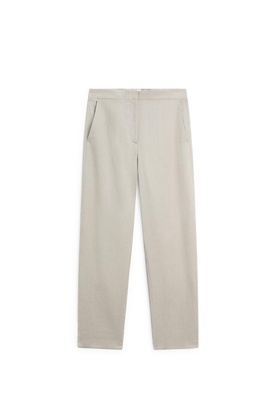 Keten bel detaylı klasik pantolon - LIMITED EDITION