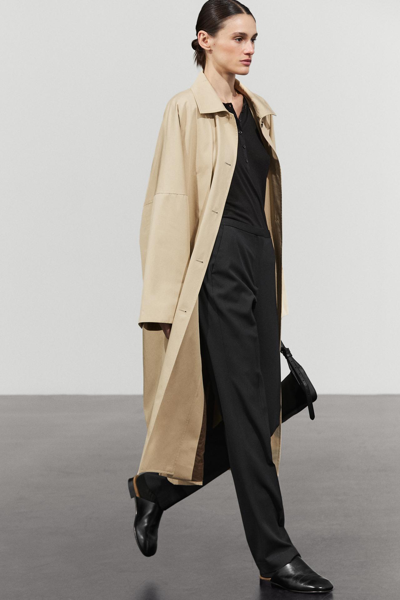 100% wool pants — BLACK