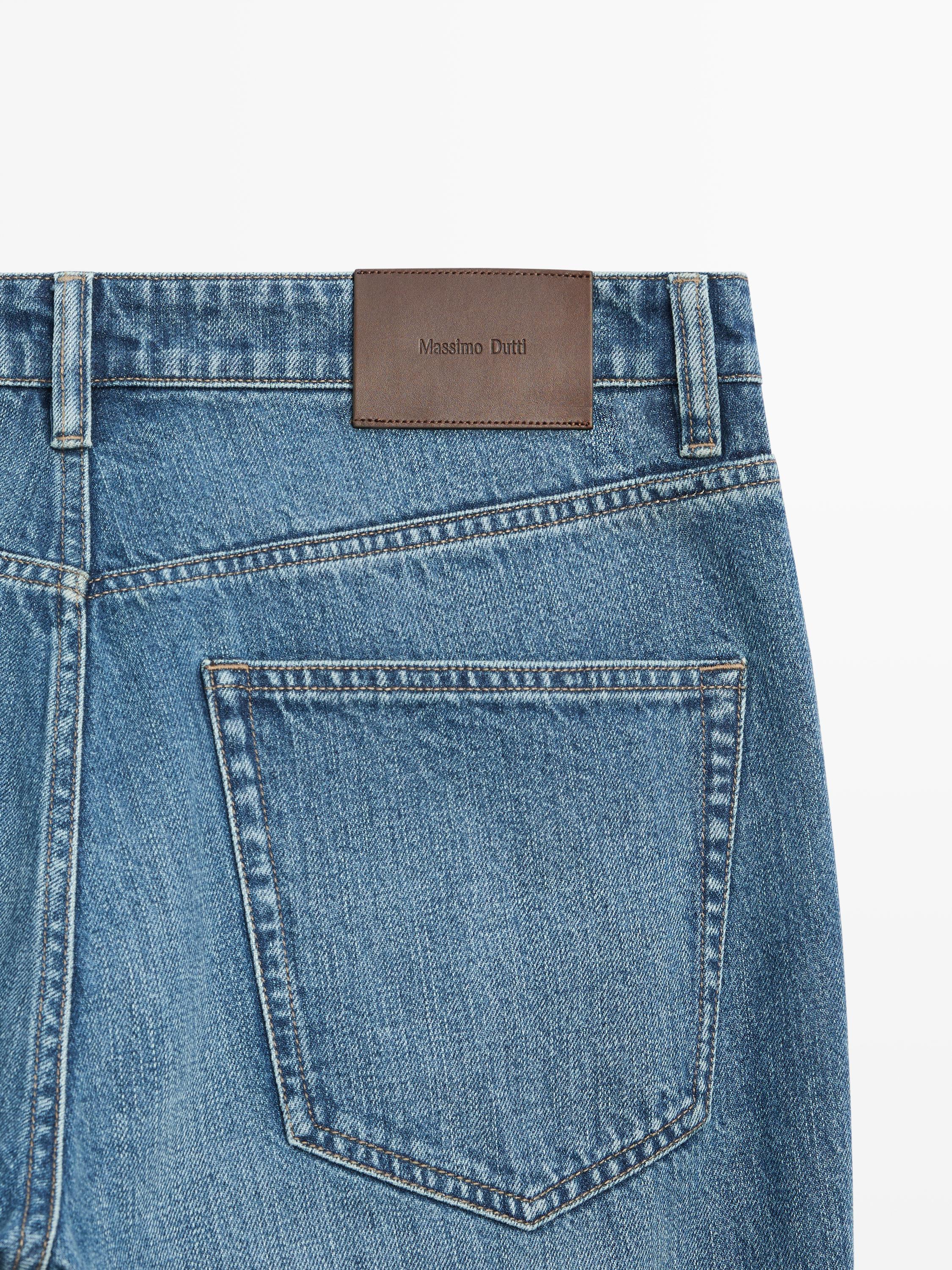 Tapered fit jeans — INDIGO