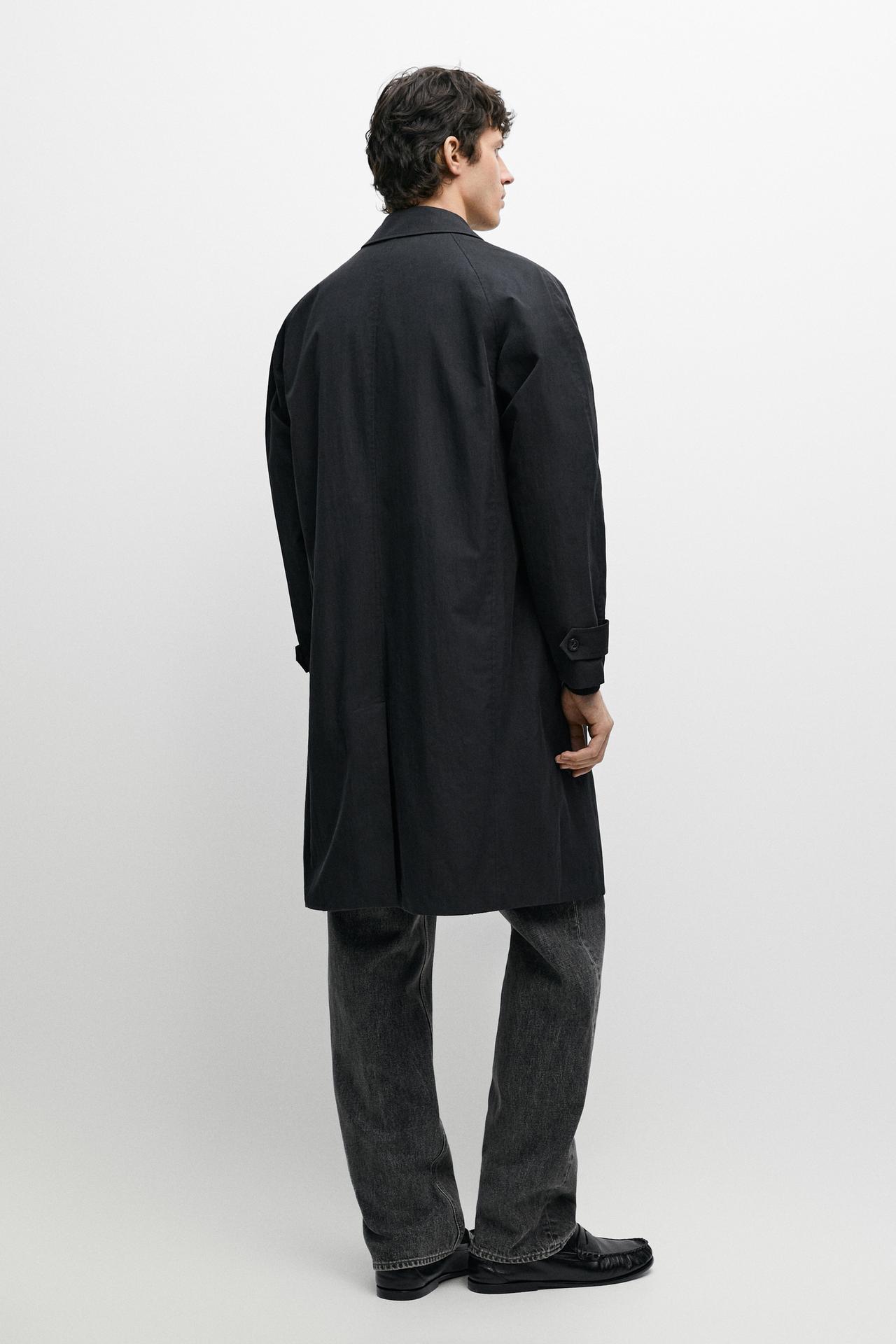 Long reversible technical parka — DARK NAVY