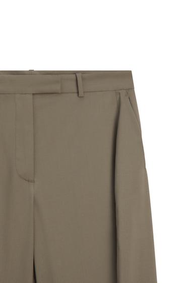 Wide-leg side seam pants - LIMITED EDITION — MOLE BROWN 6