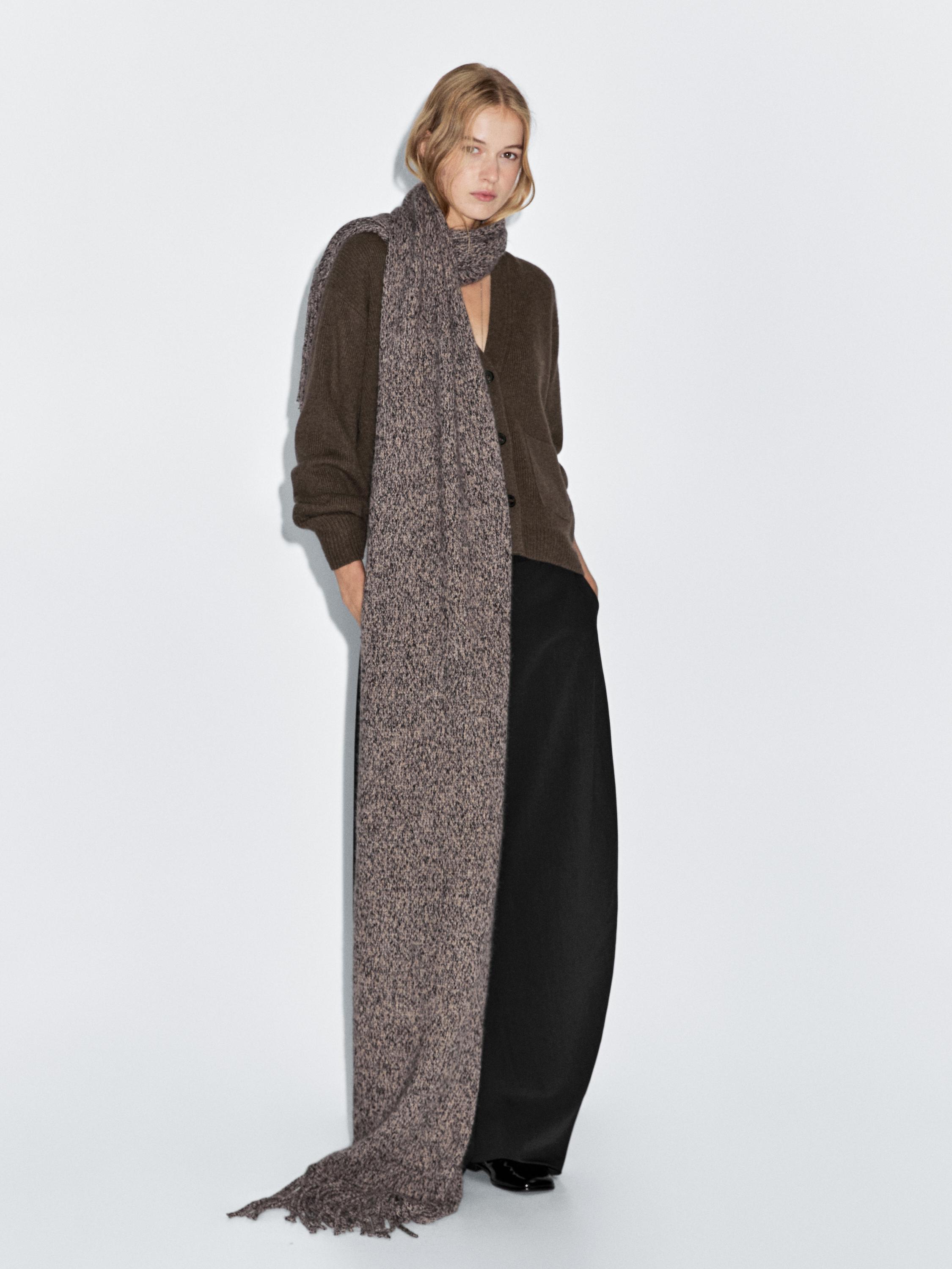 Cardigan 100 % laine avec poches