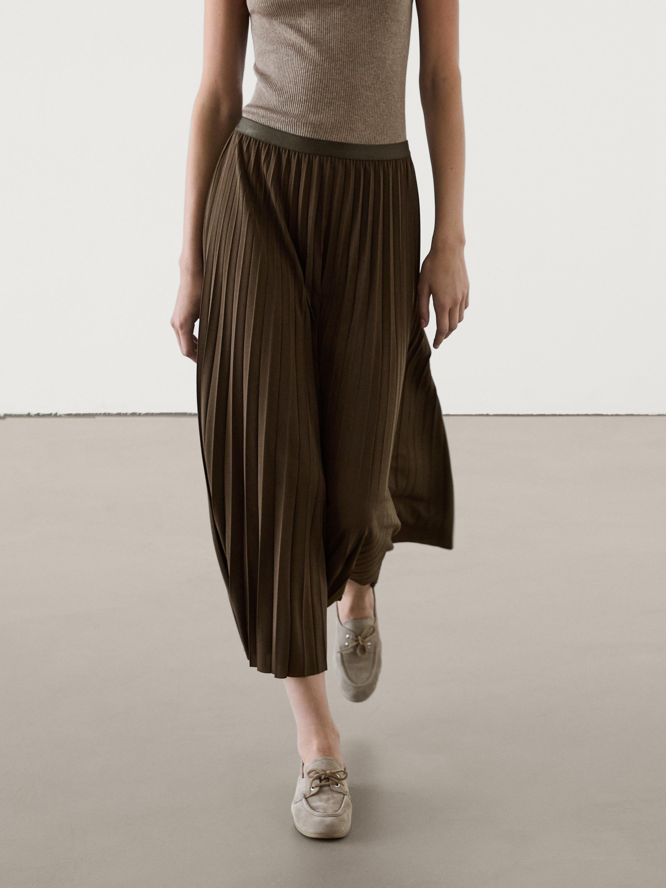 Women's Maxi Skirts - Massimo Dutti