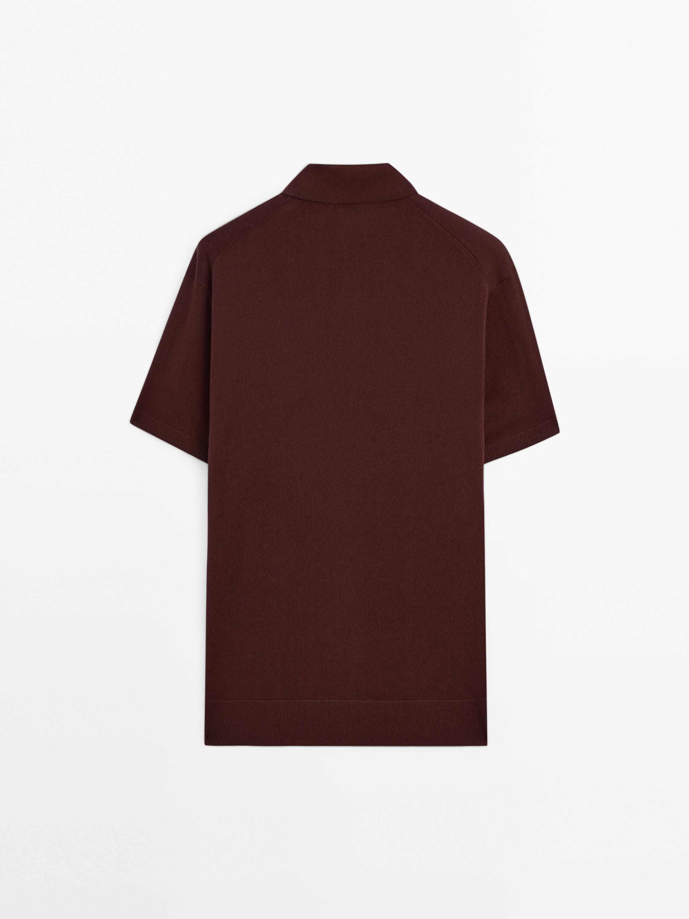 Polo en maille regular fit 100 % coton