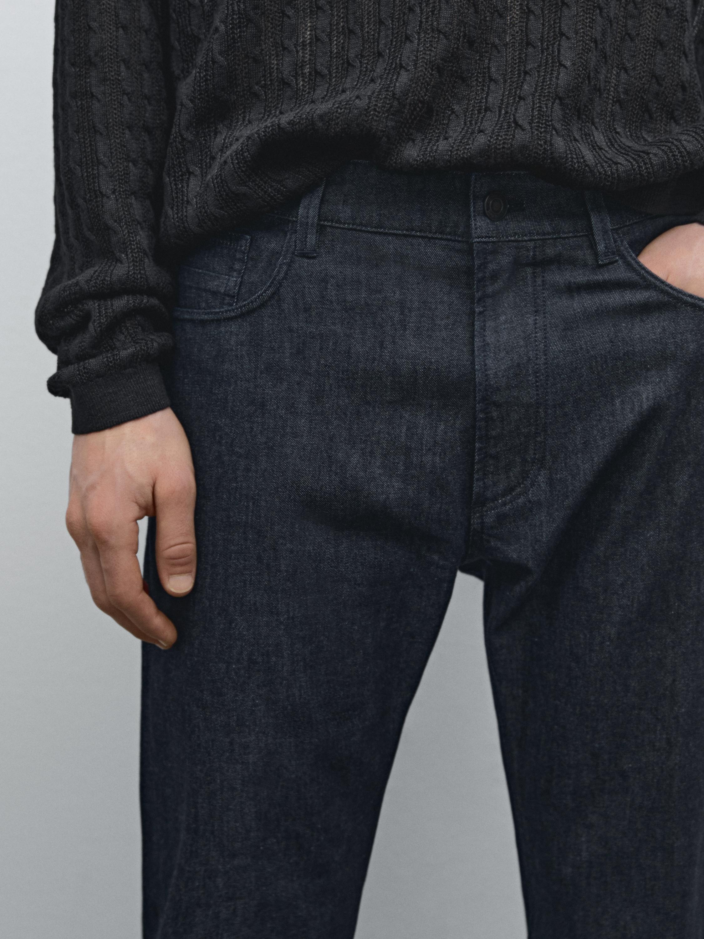Lightweight slim fit jeans