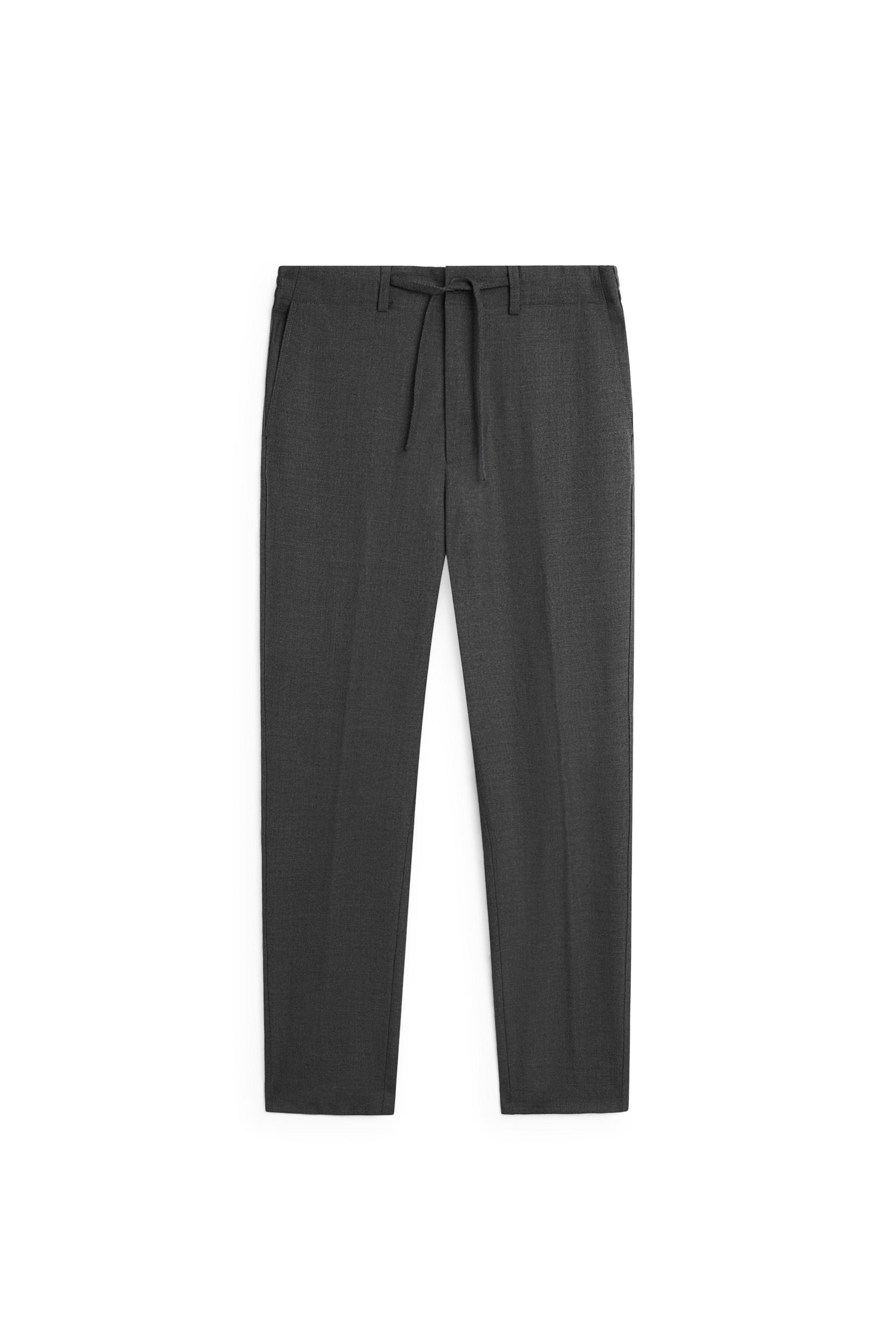 100% Cool Wool Pants — GREY