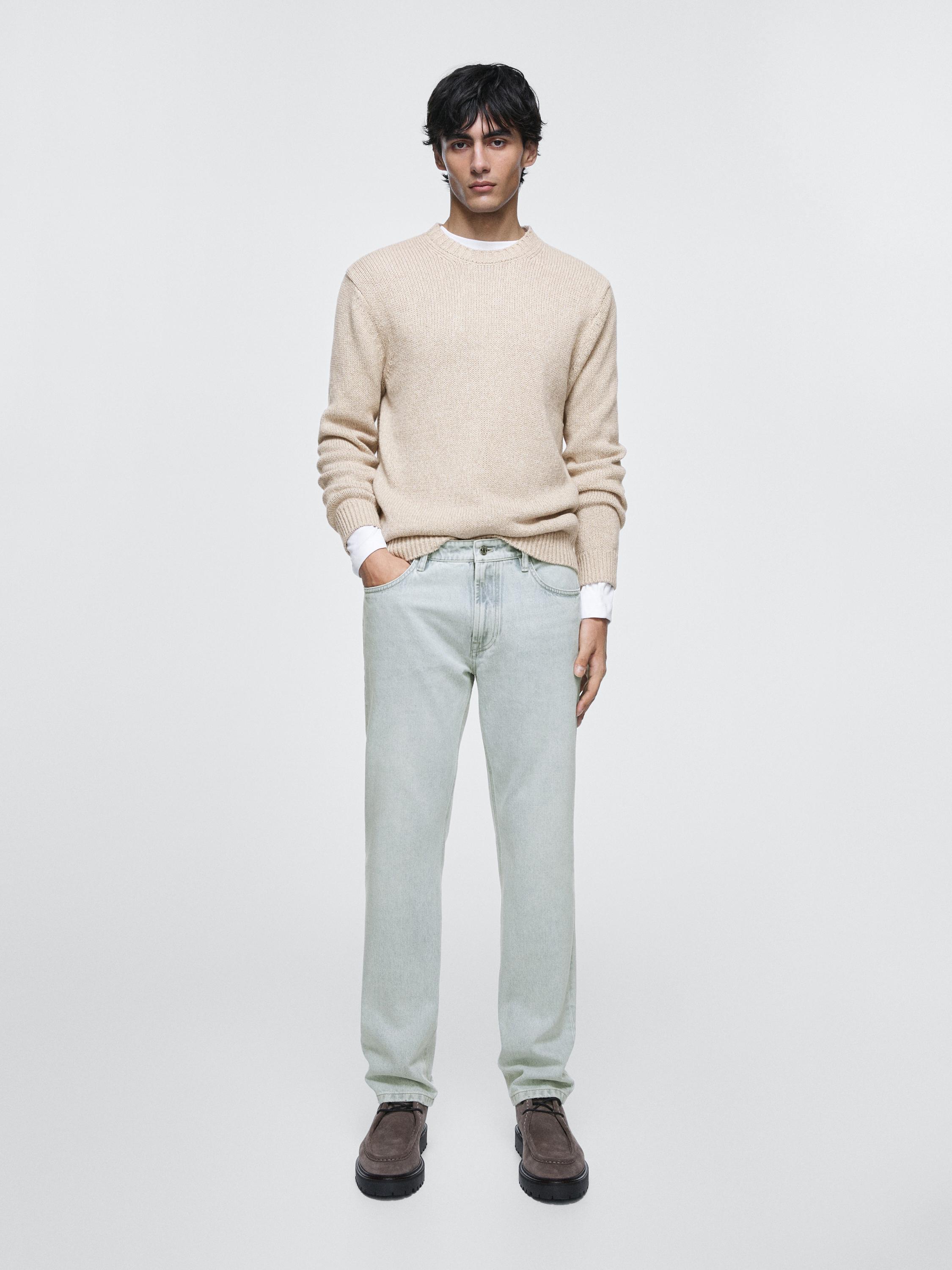 Tapered fit jeans — Light Blue