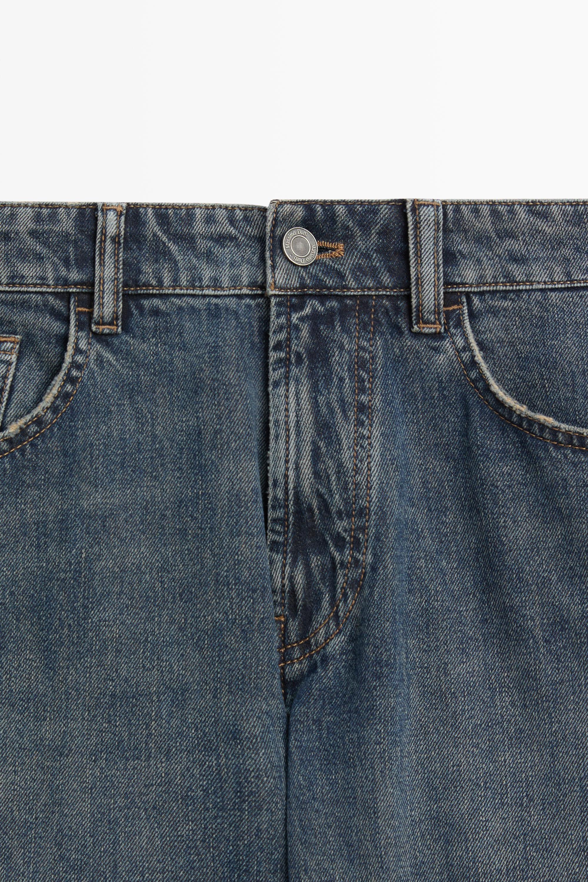 Tapered fit jeans — BLUE