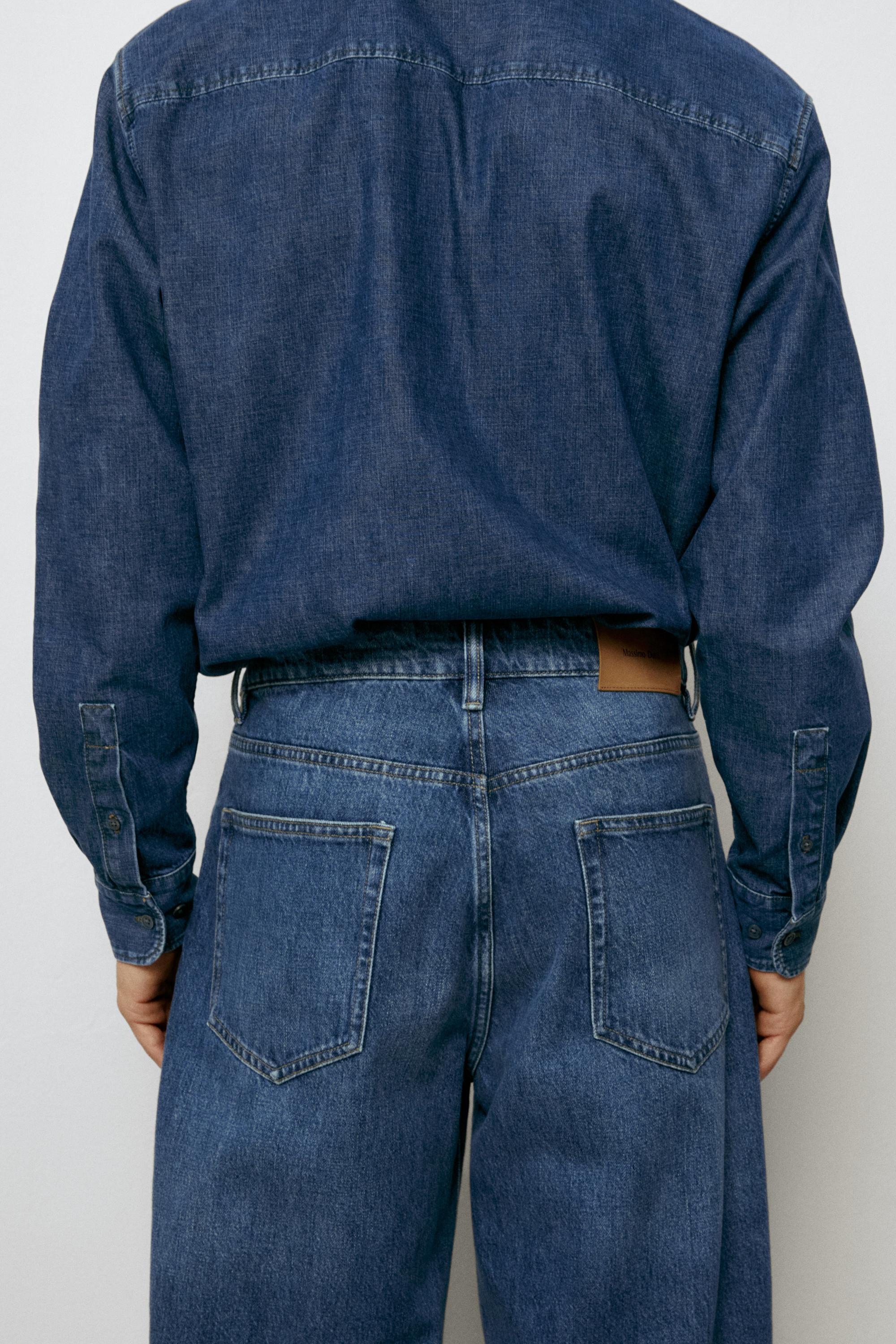 Barrel fit jeans — BLUE