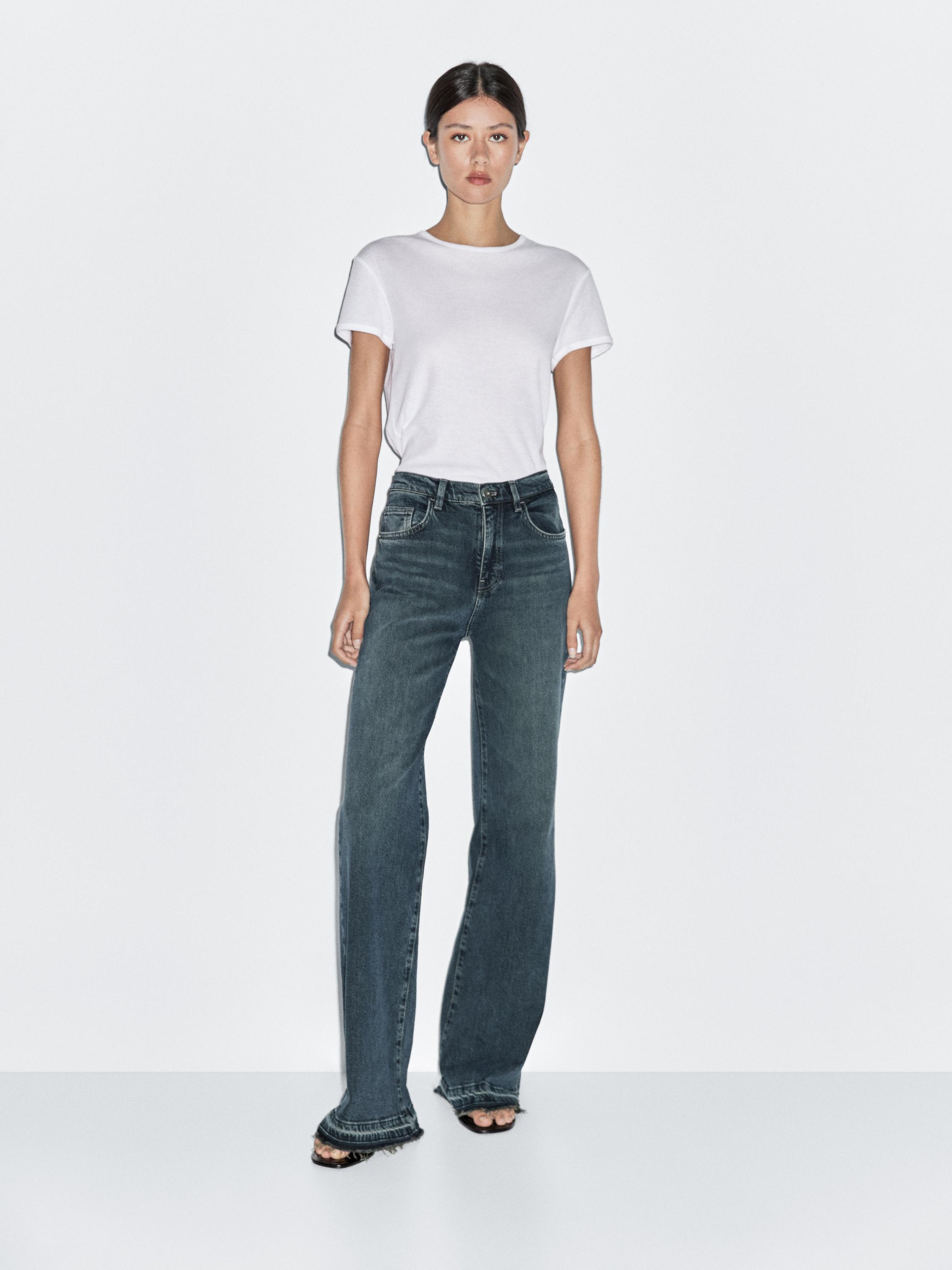 Jean flare mid-rise