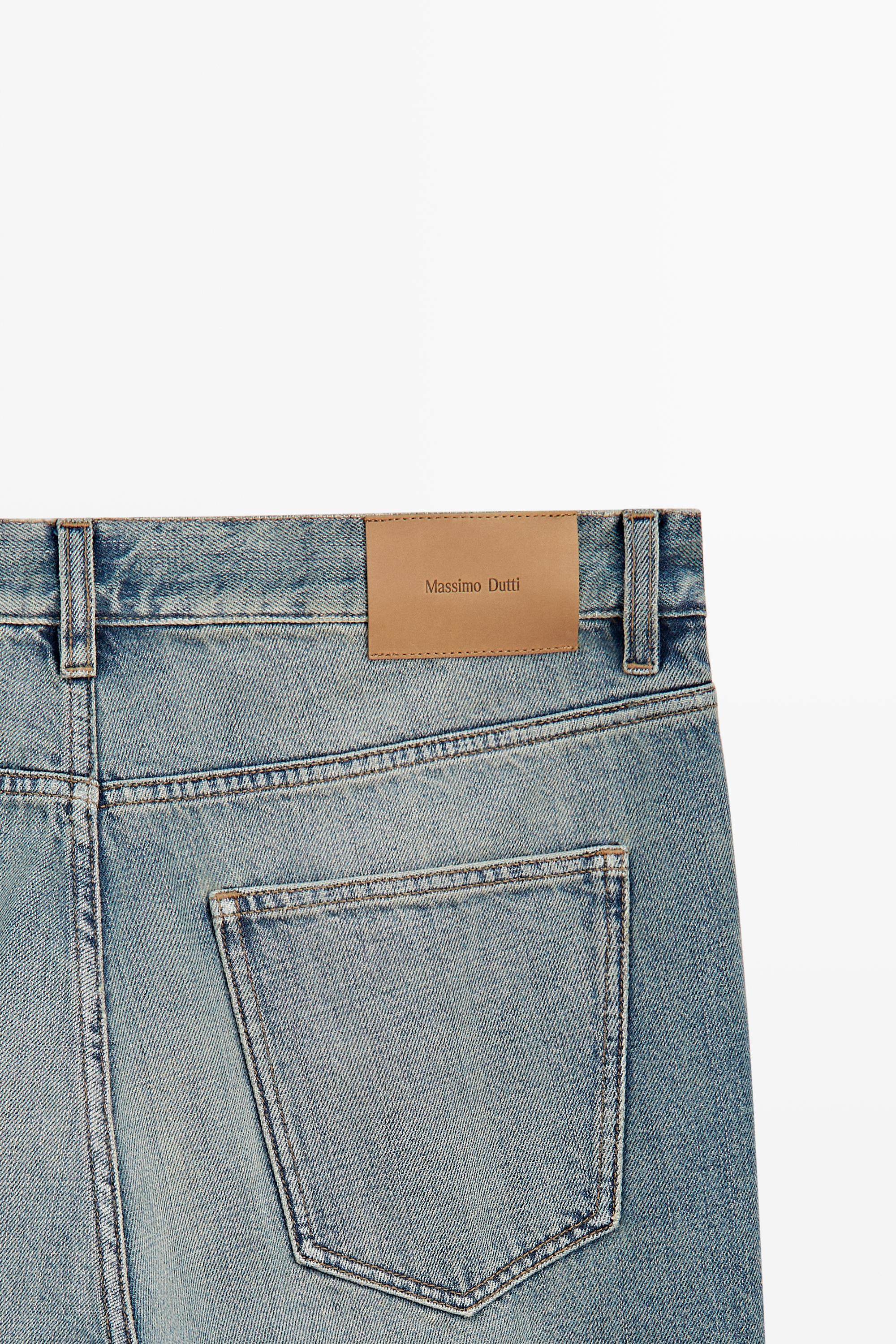 Straight-leg jeans — Light Blue