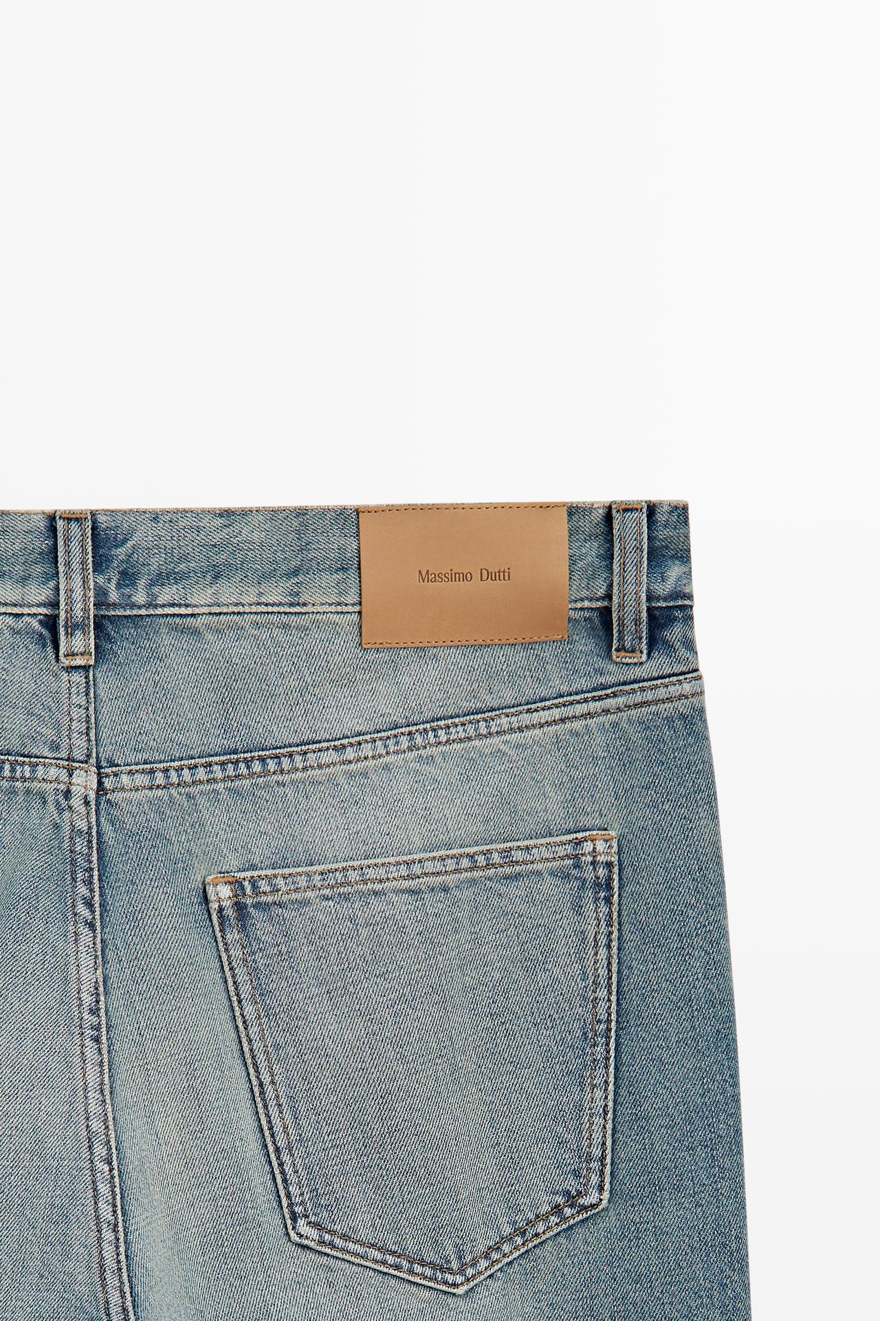 Straight-leg jeans — Light Blue