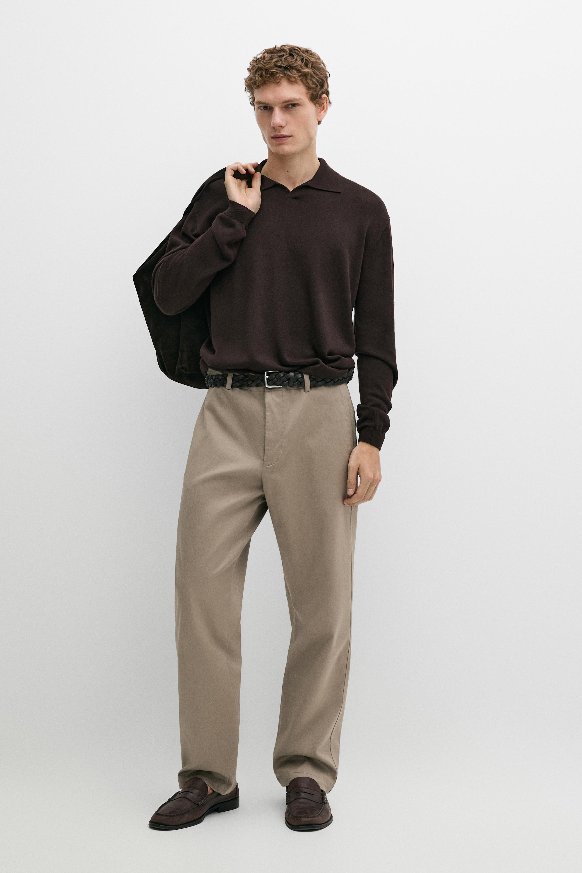 dress shirt with sweater Dual-Layer Knit Fusion LS GREY Franky Fashion have sweater Men's Sweater Shirt | Old