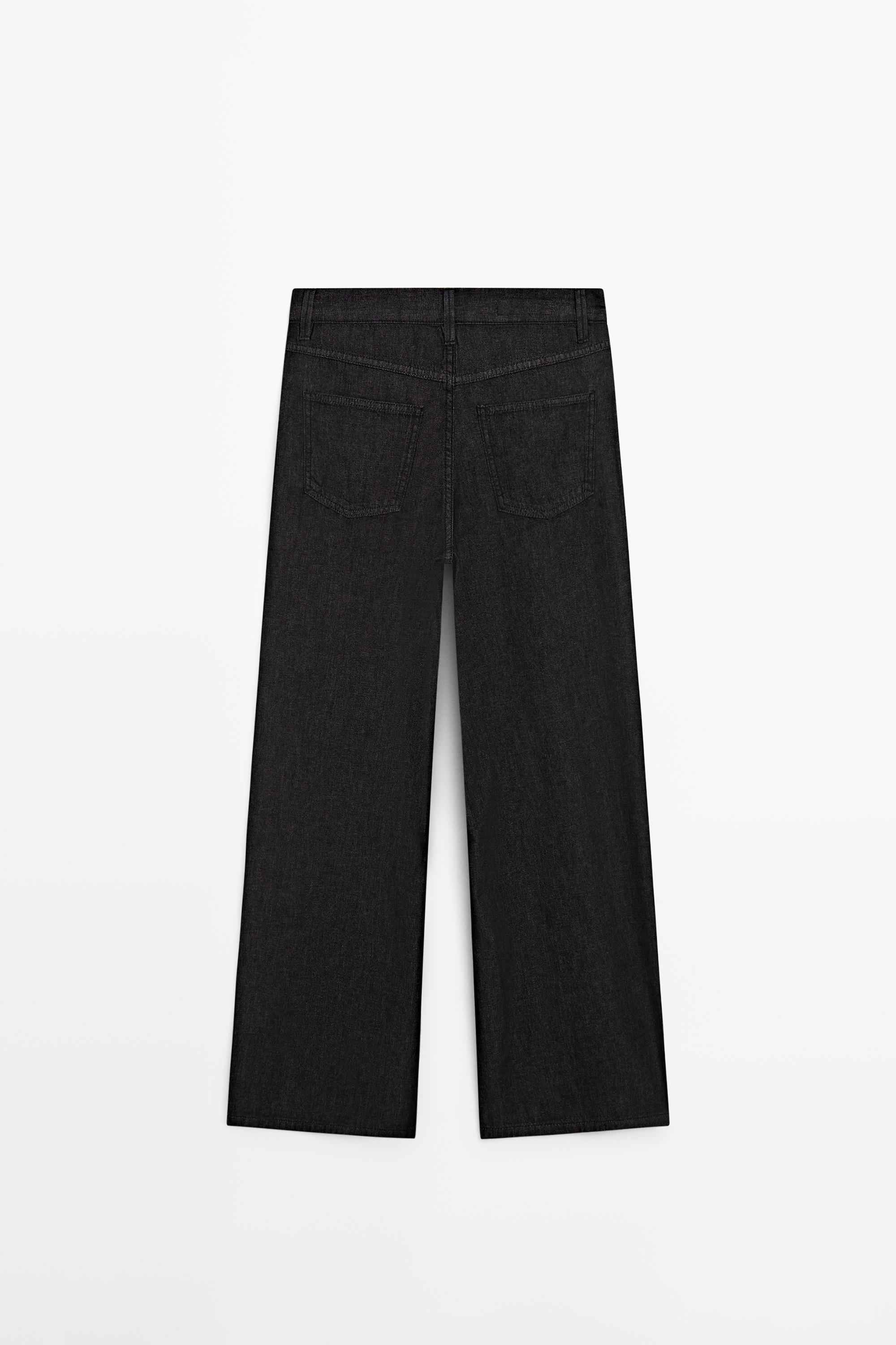 Barrel fit jeans — BLACK
