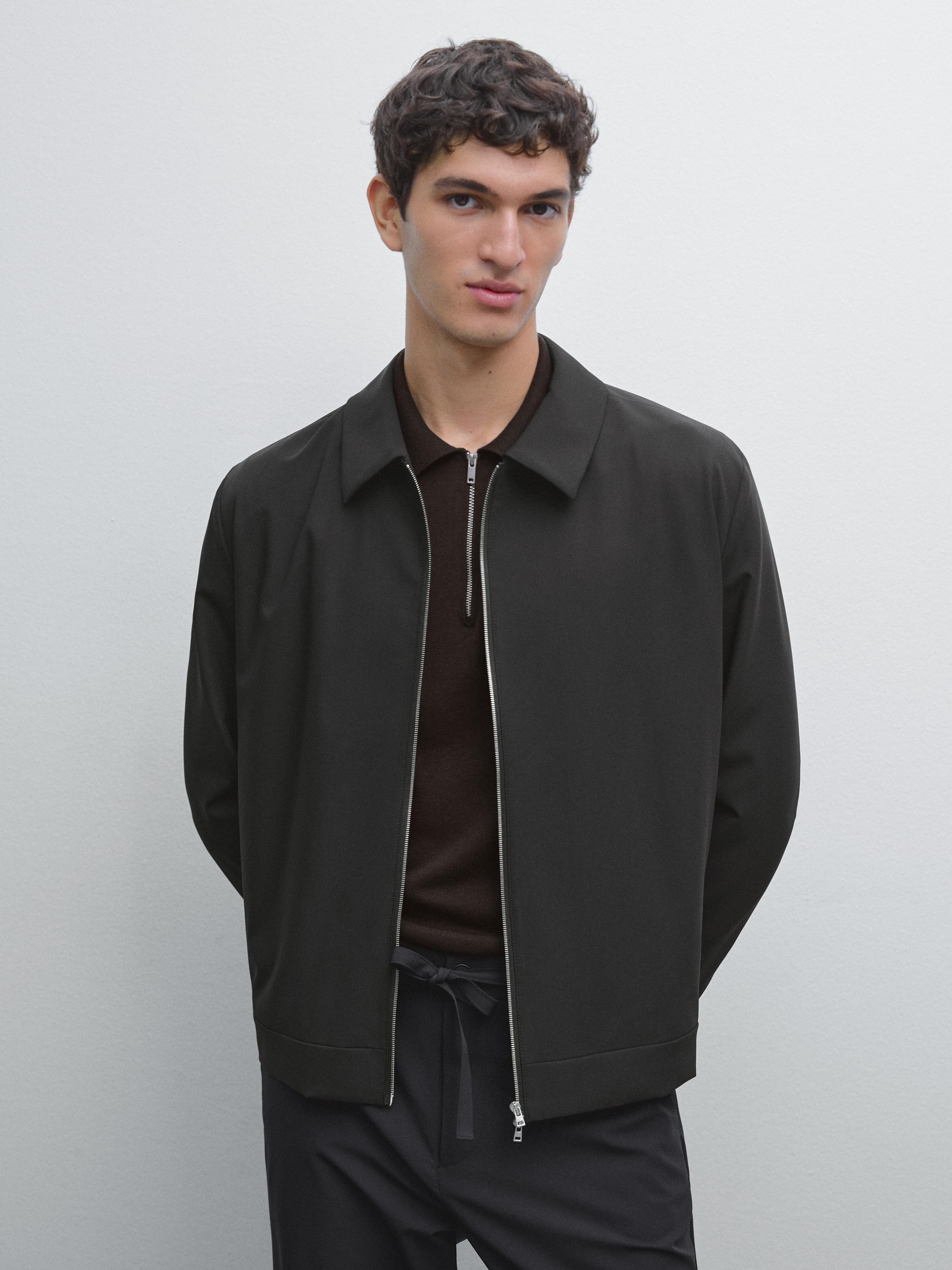 Total look technical jacket