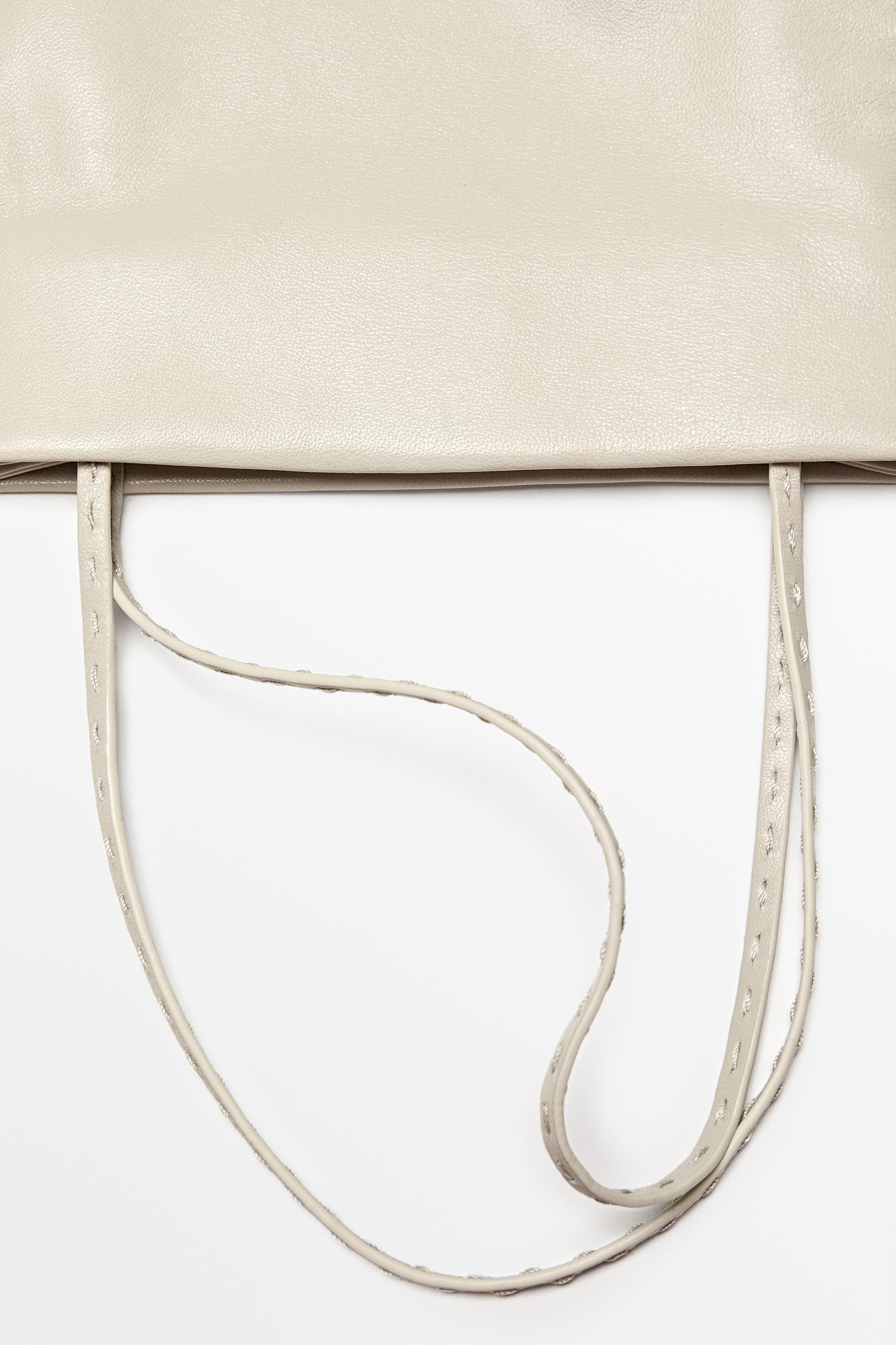 Nappa leather double compartment bag — Gold