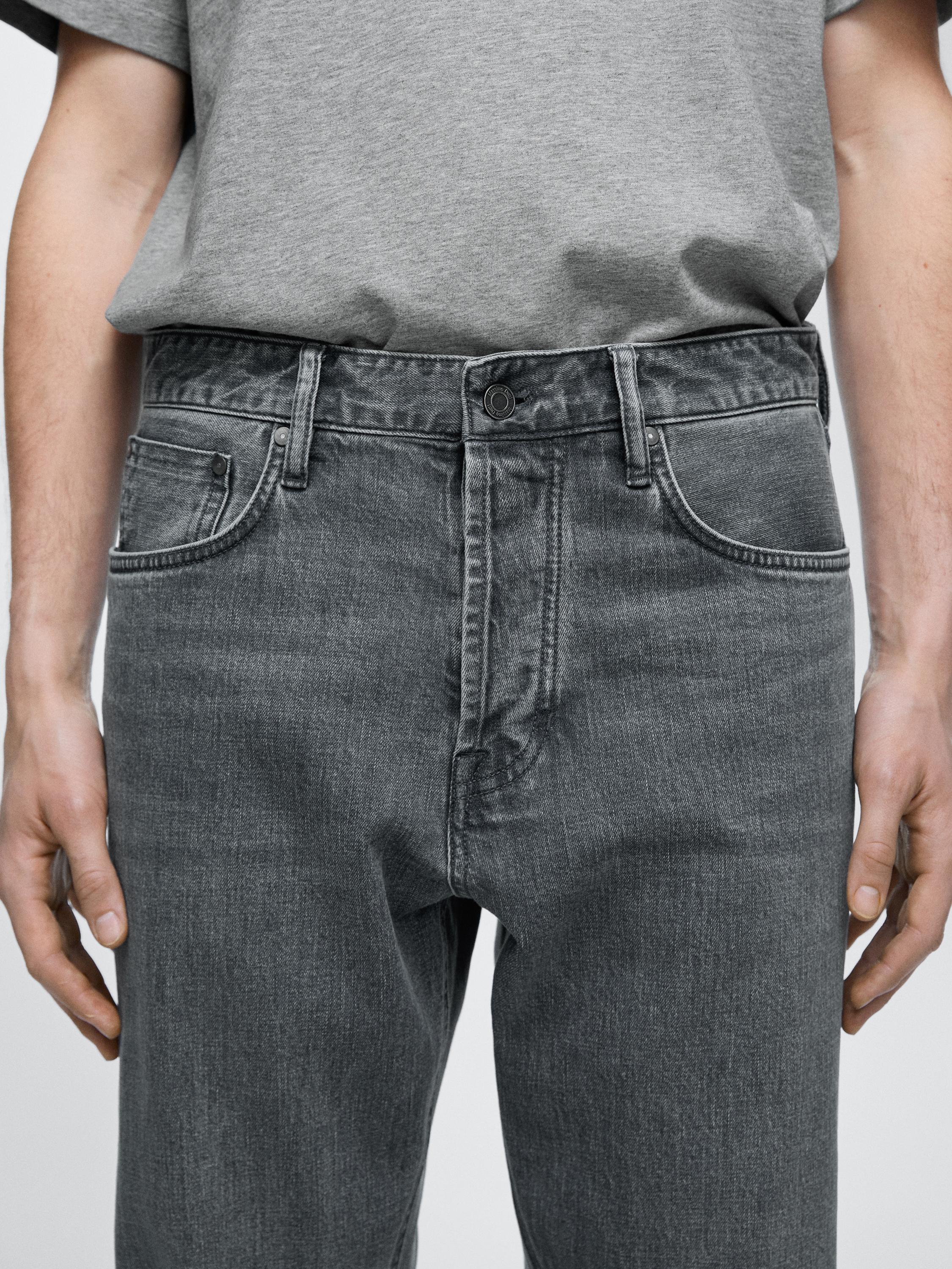Selvedge fit jeans — GREY