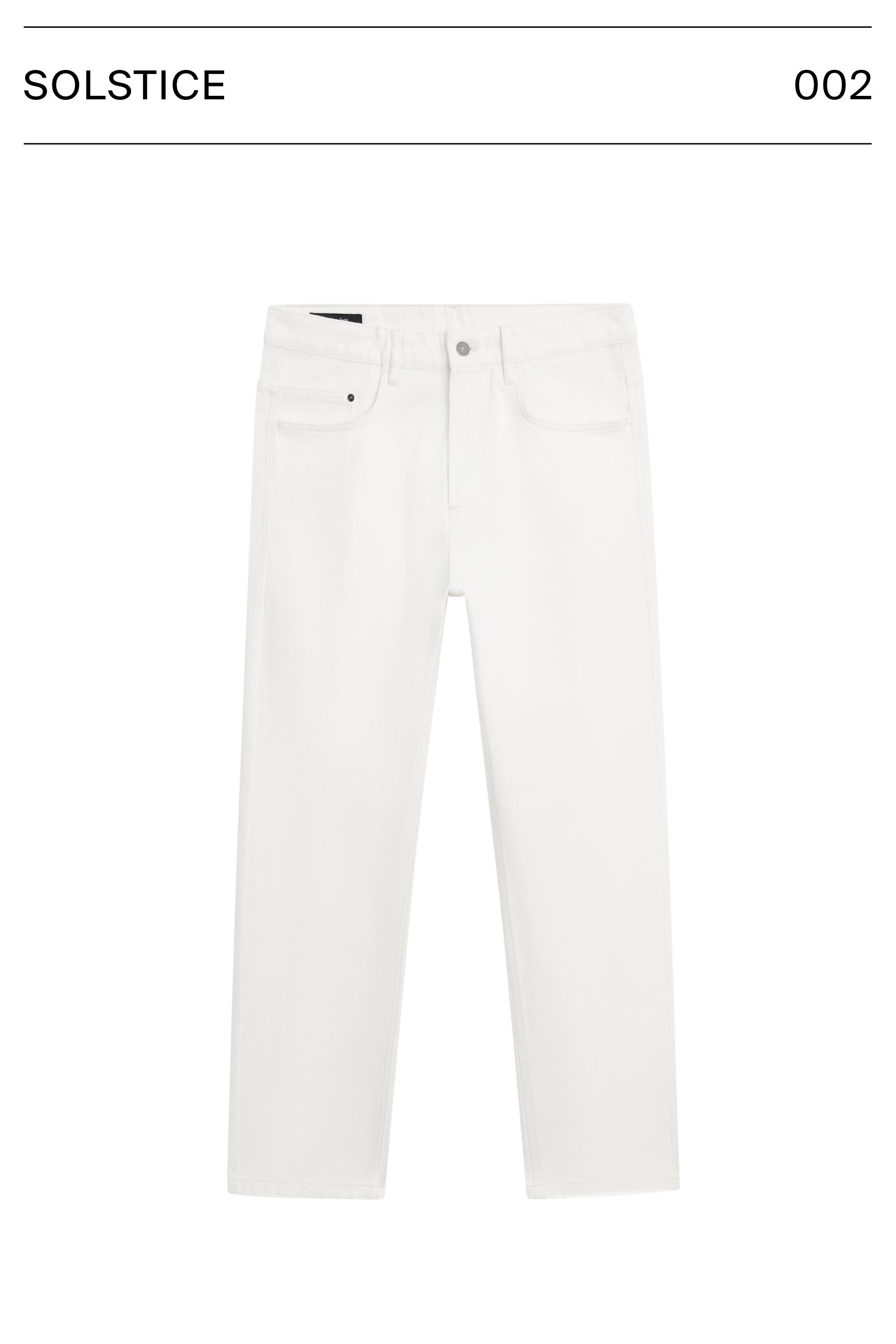 Relaxed-fit jeans — WHITE