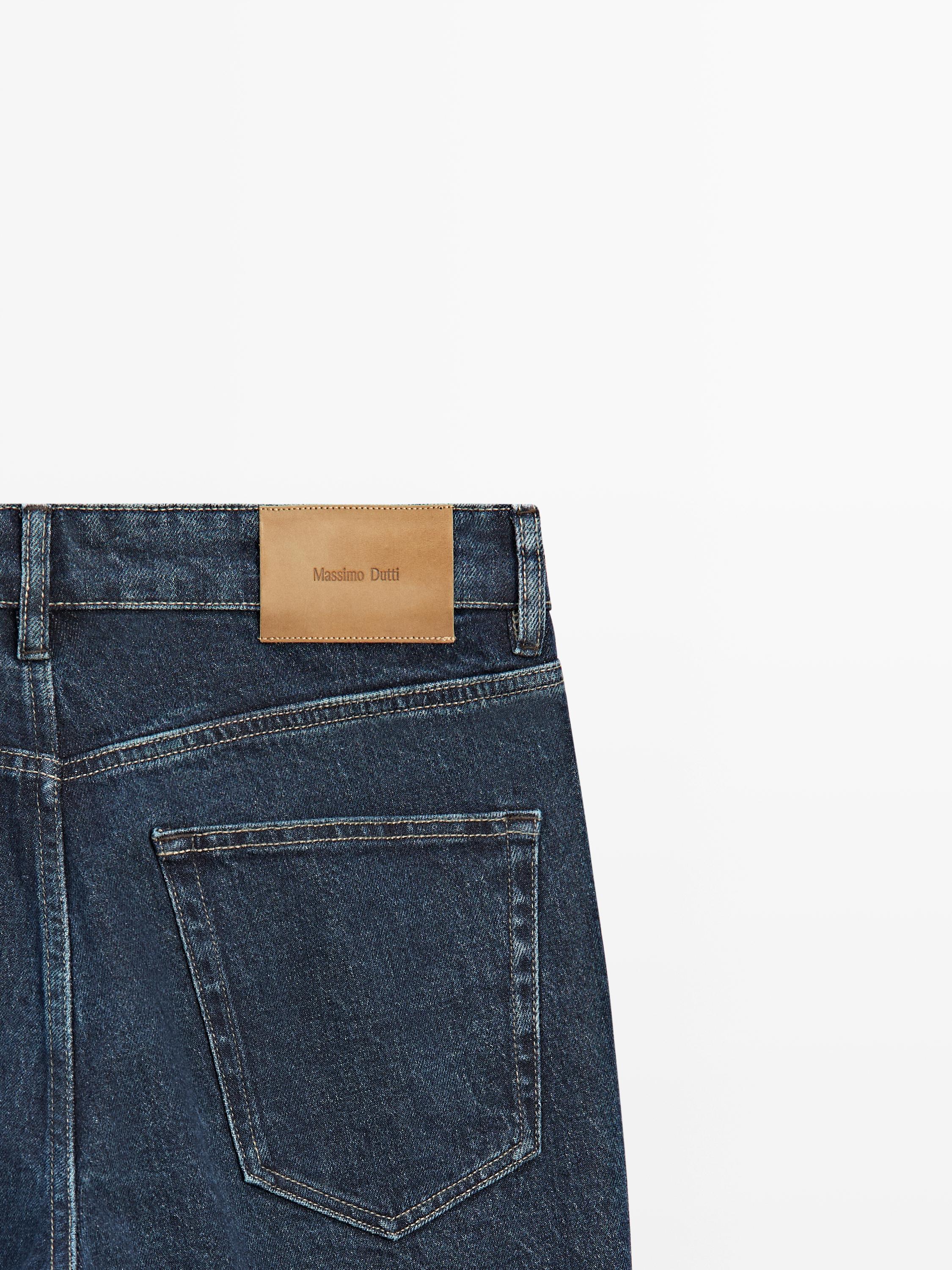 Tapered fit jeans — BLUE