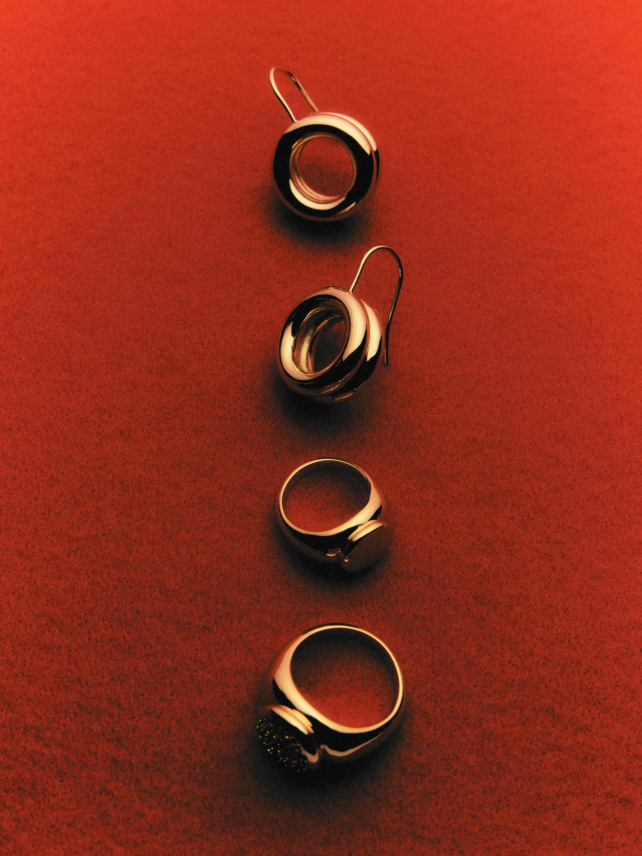 Boucles d’oreilles anneaux