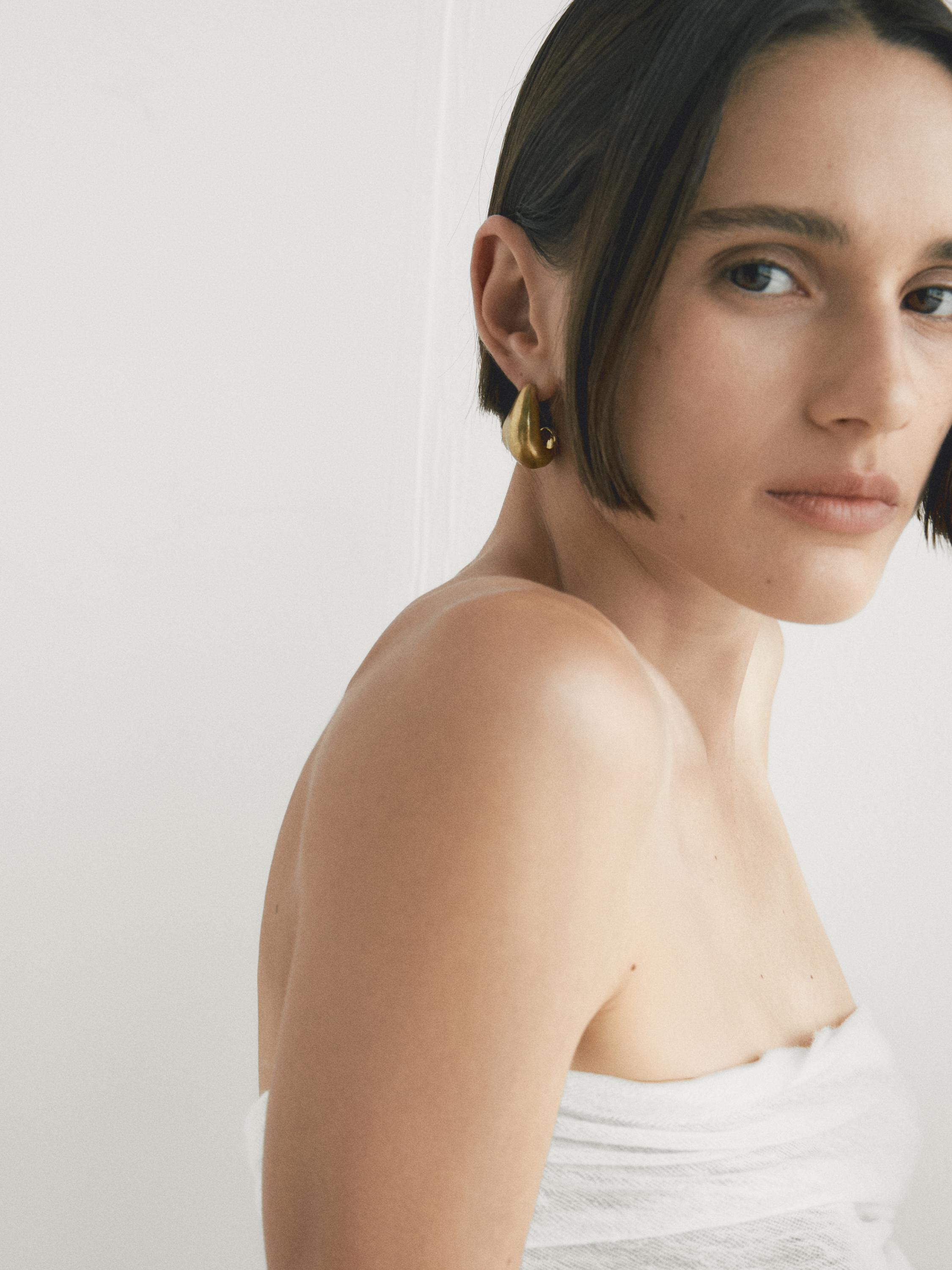 Hazelnut earrings