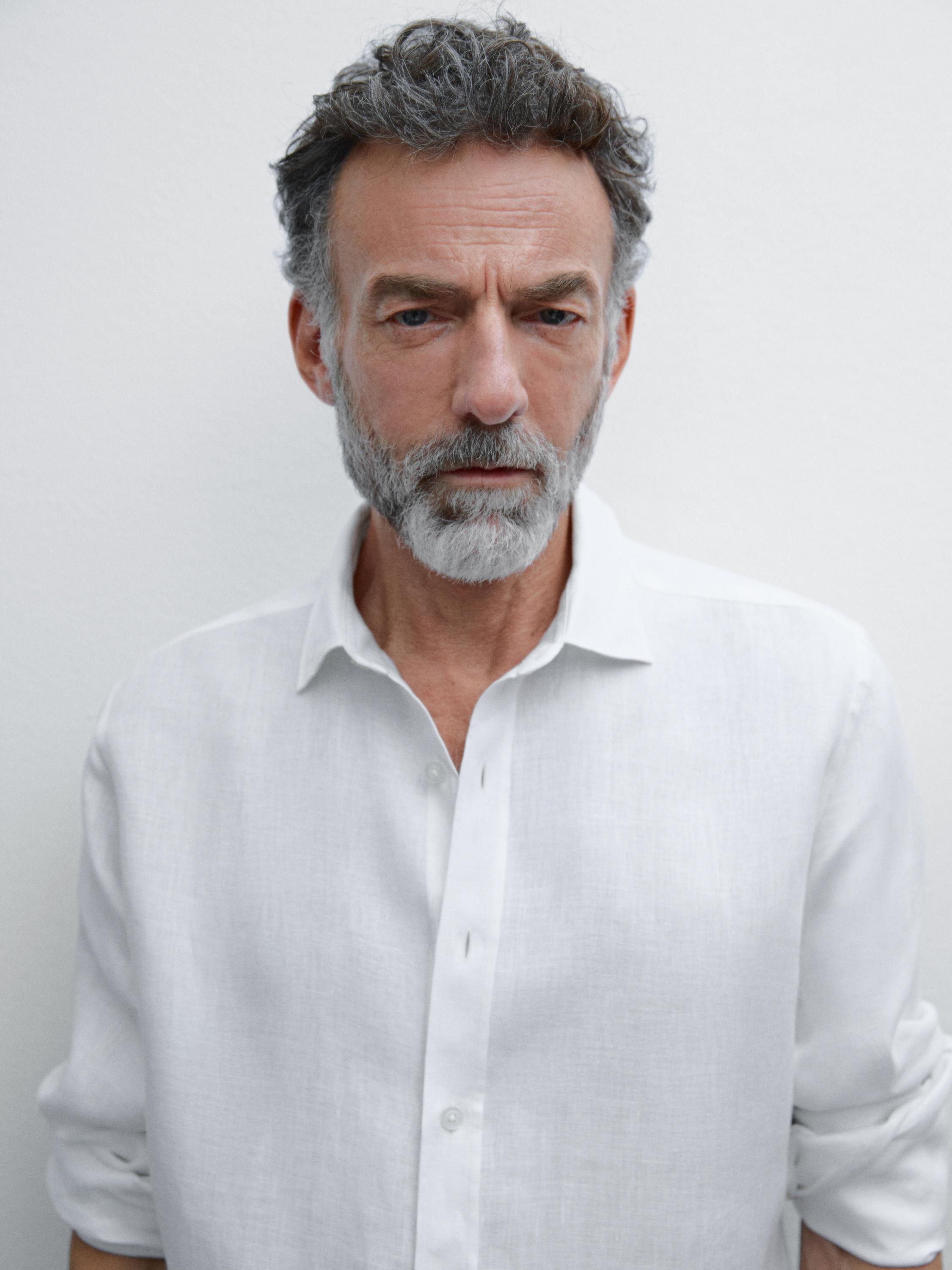 100% linen regular fit shirt