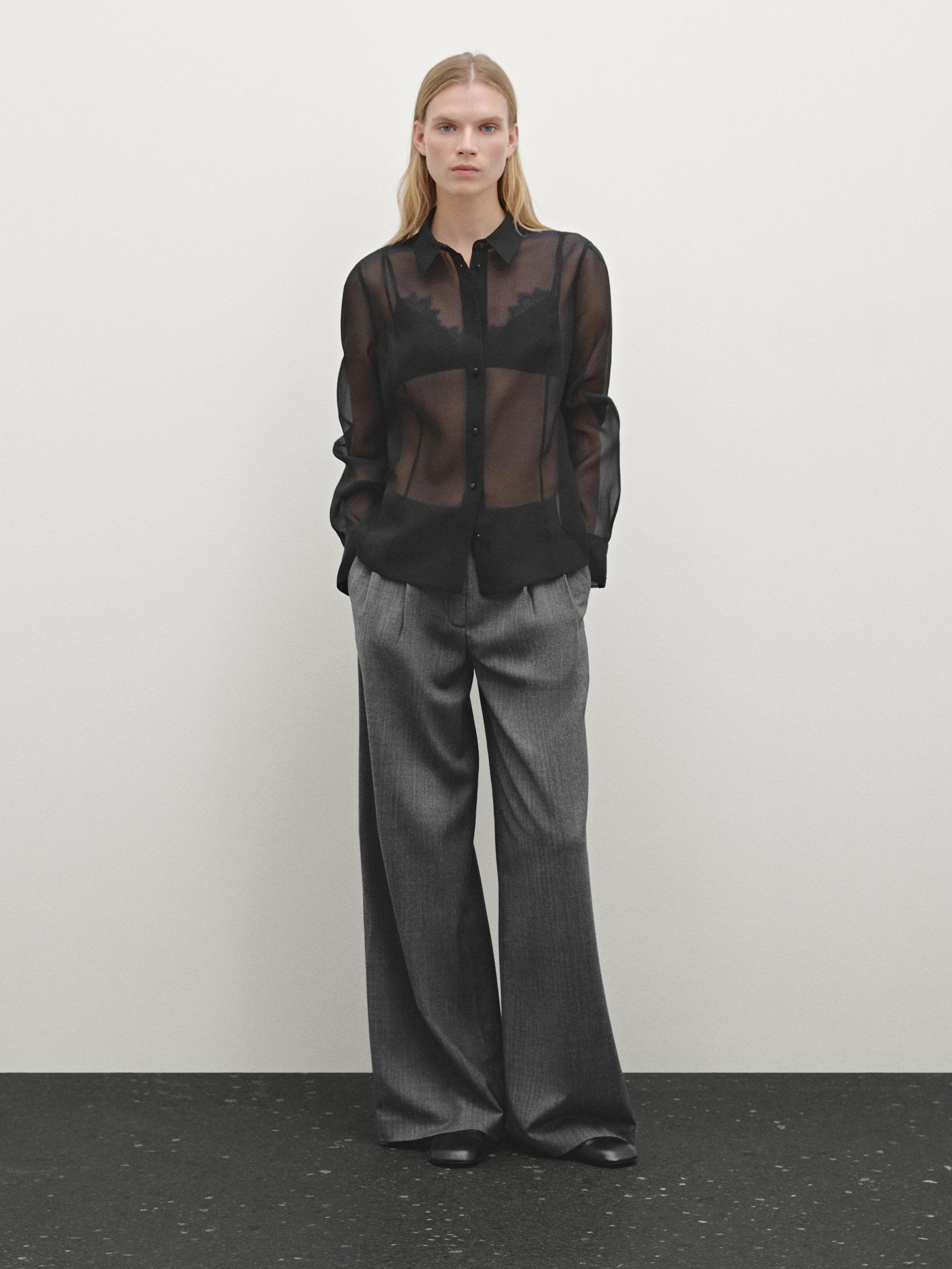 Dutti Sale Camisas De Fiesta Mujer Massimo Dutti Vestidos Modalia