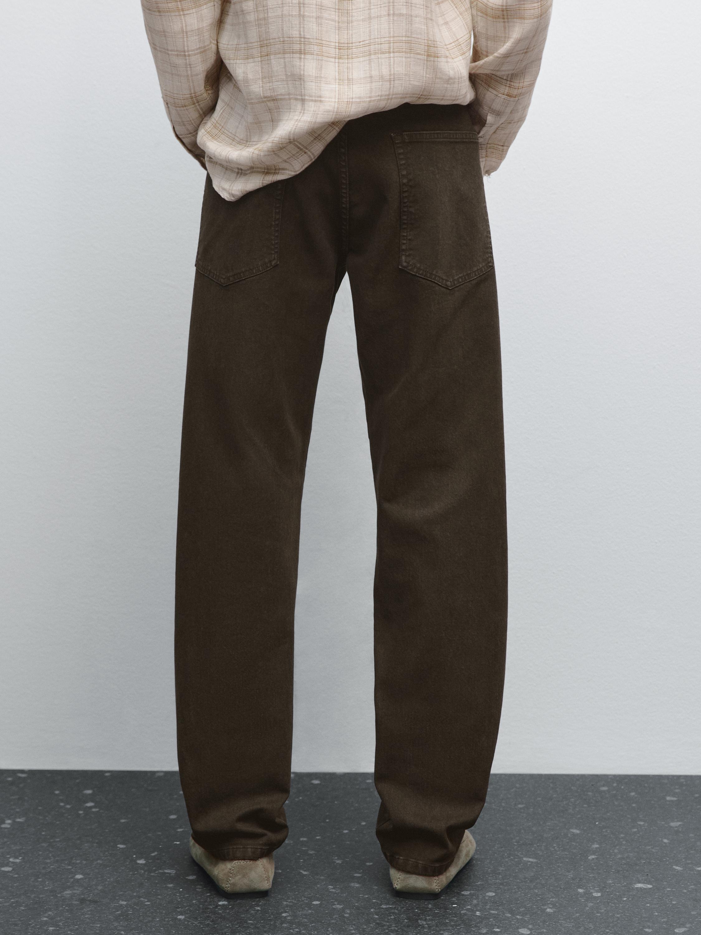 Tapered fit jeans