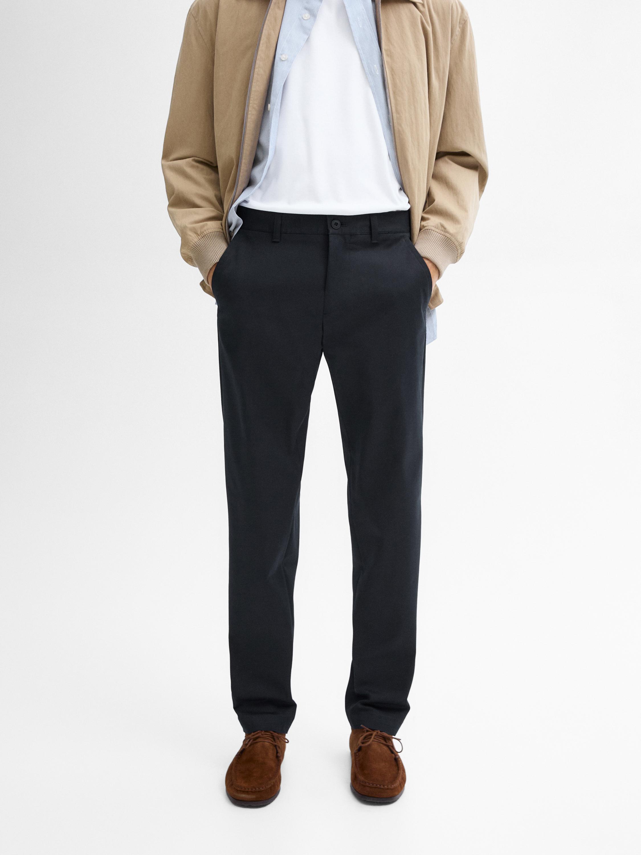 Nappa Leather Trousers Pantalon Cuir Massimo Dutti MASSIMO DUTTI