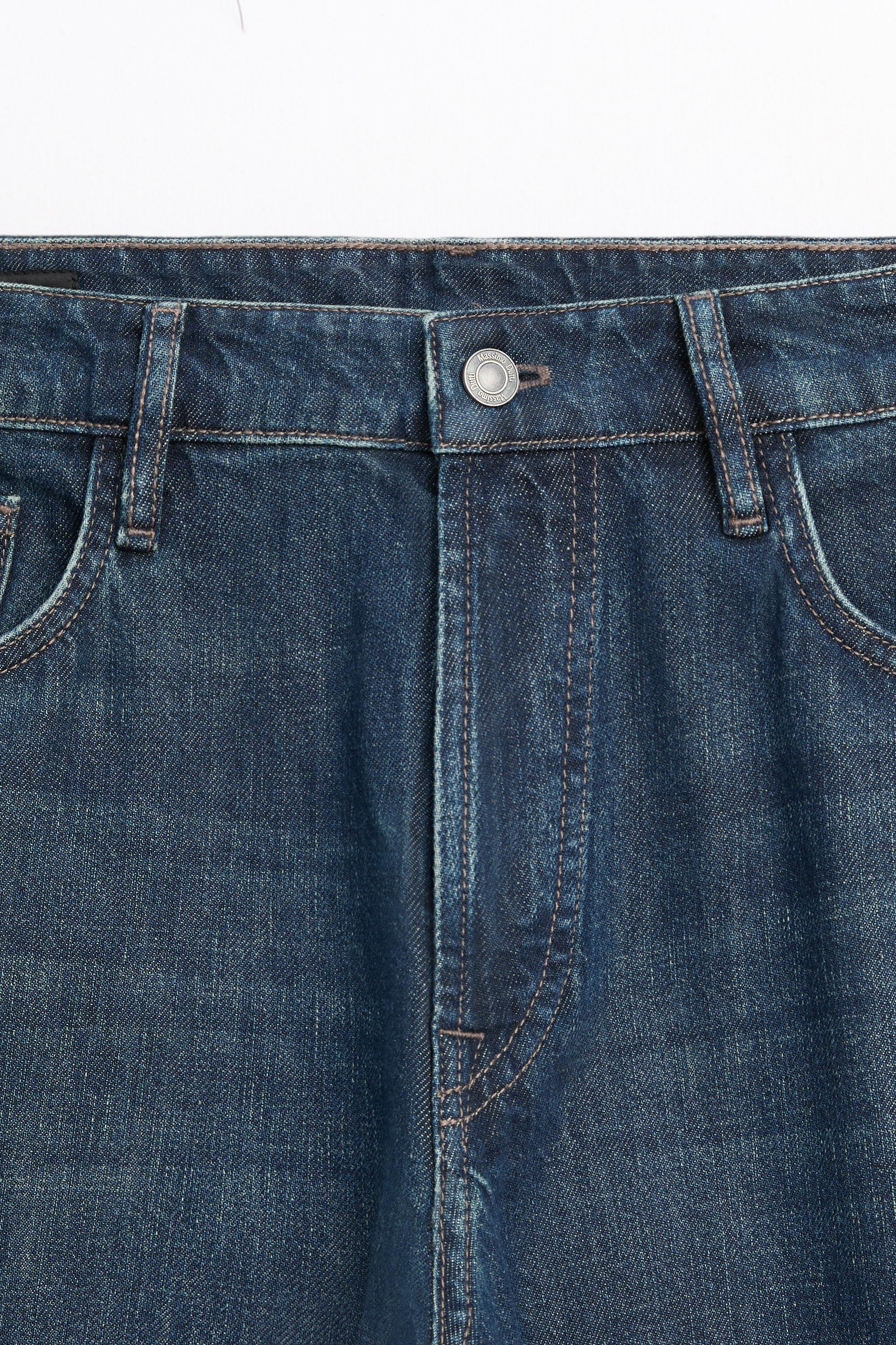 Tapered fit jeans — NAVY BLUE